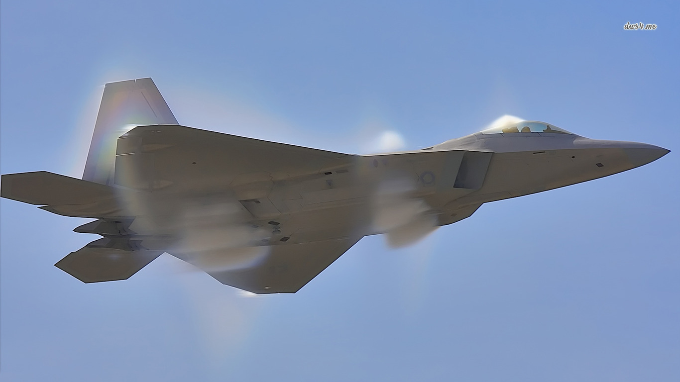 Baixar papel de parede para celular de Militar, Lockheed Martin F 22 Raptor, Avião gratuito.