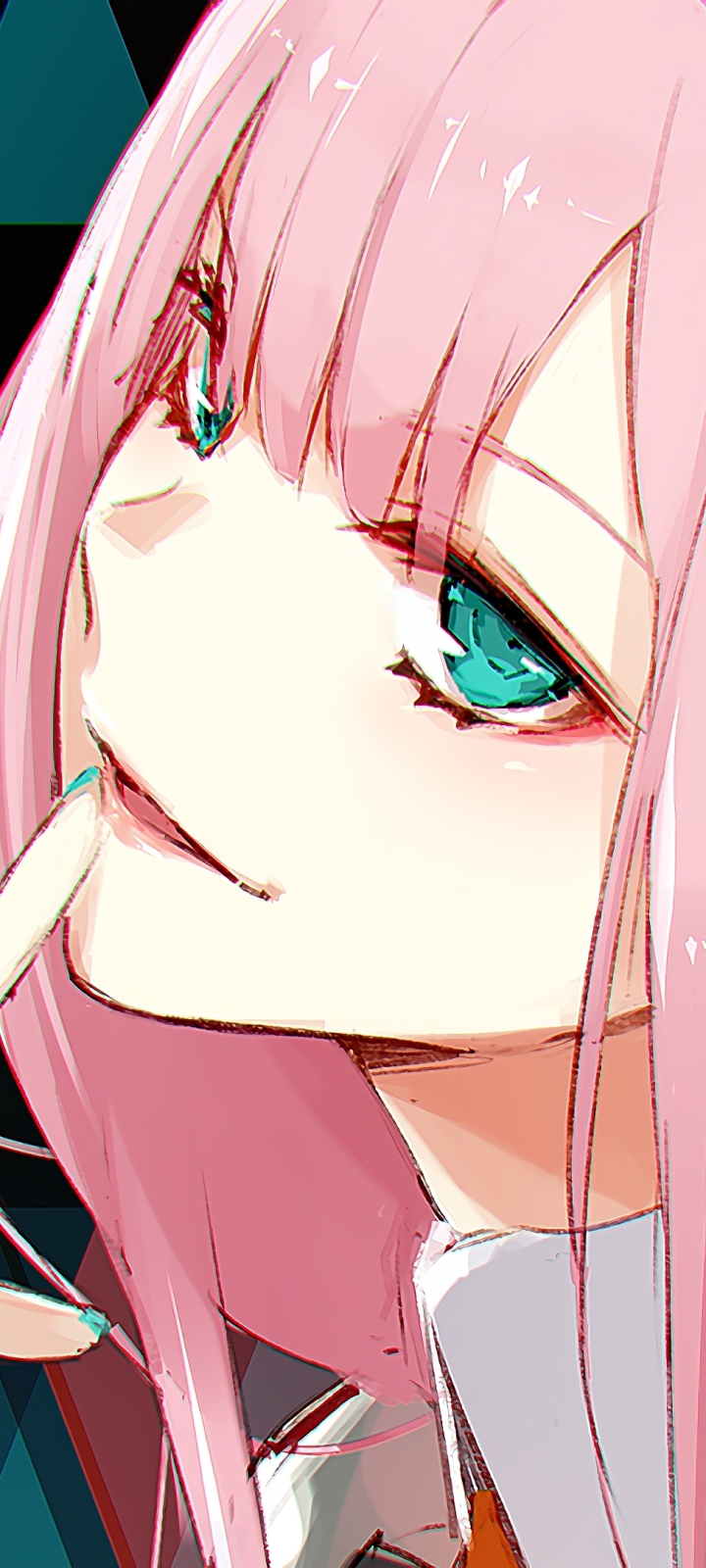 Handy-Wallpaper Animes, Darling In The Franxx, Zero Two (Liebling Im Franxx) kostenlos herunterladen.