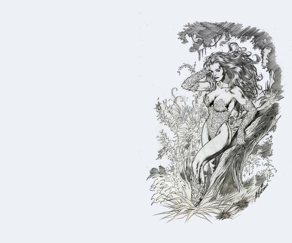 Free download wallpaper Comics, Poison Ivy on your PC desktop