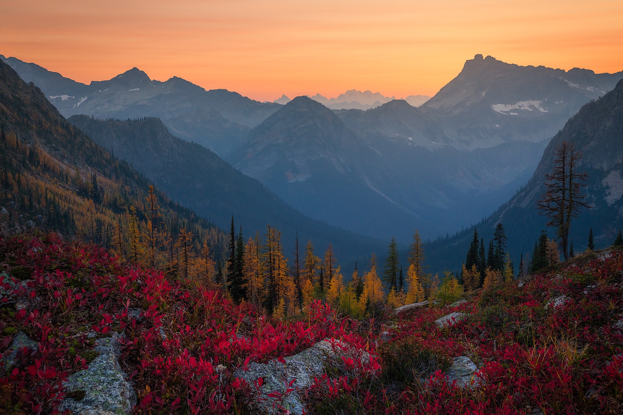 Laden Sie das Herbst, Wald, Alpen, Gebirge, Sonnenuntergang, Berge, Erde/natur-Bild kostenlos auf Ihren PC-Desktop herunter