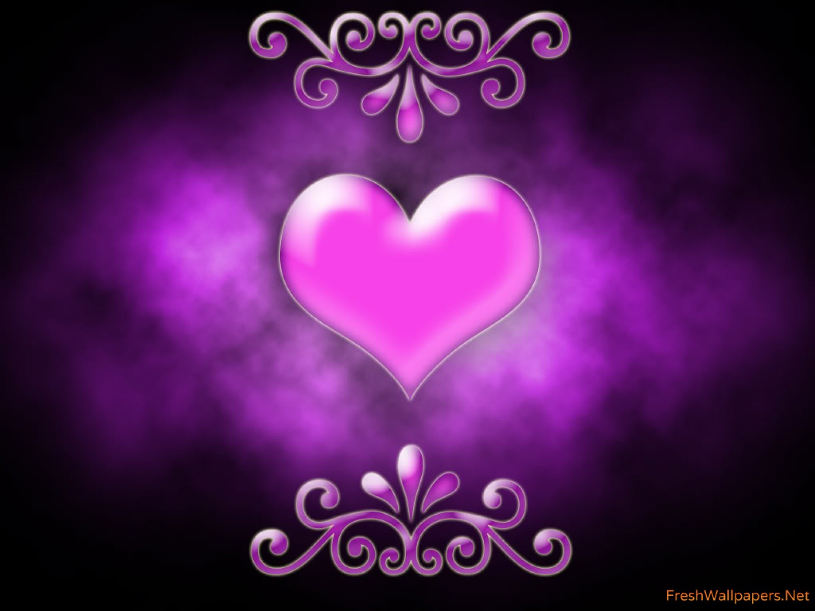 Free download wallpaper Valentine's Day, Pink, Love, Design, Purple, Heart, Artistic on your PC desktop