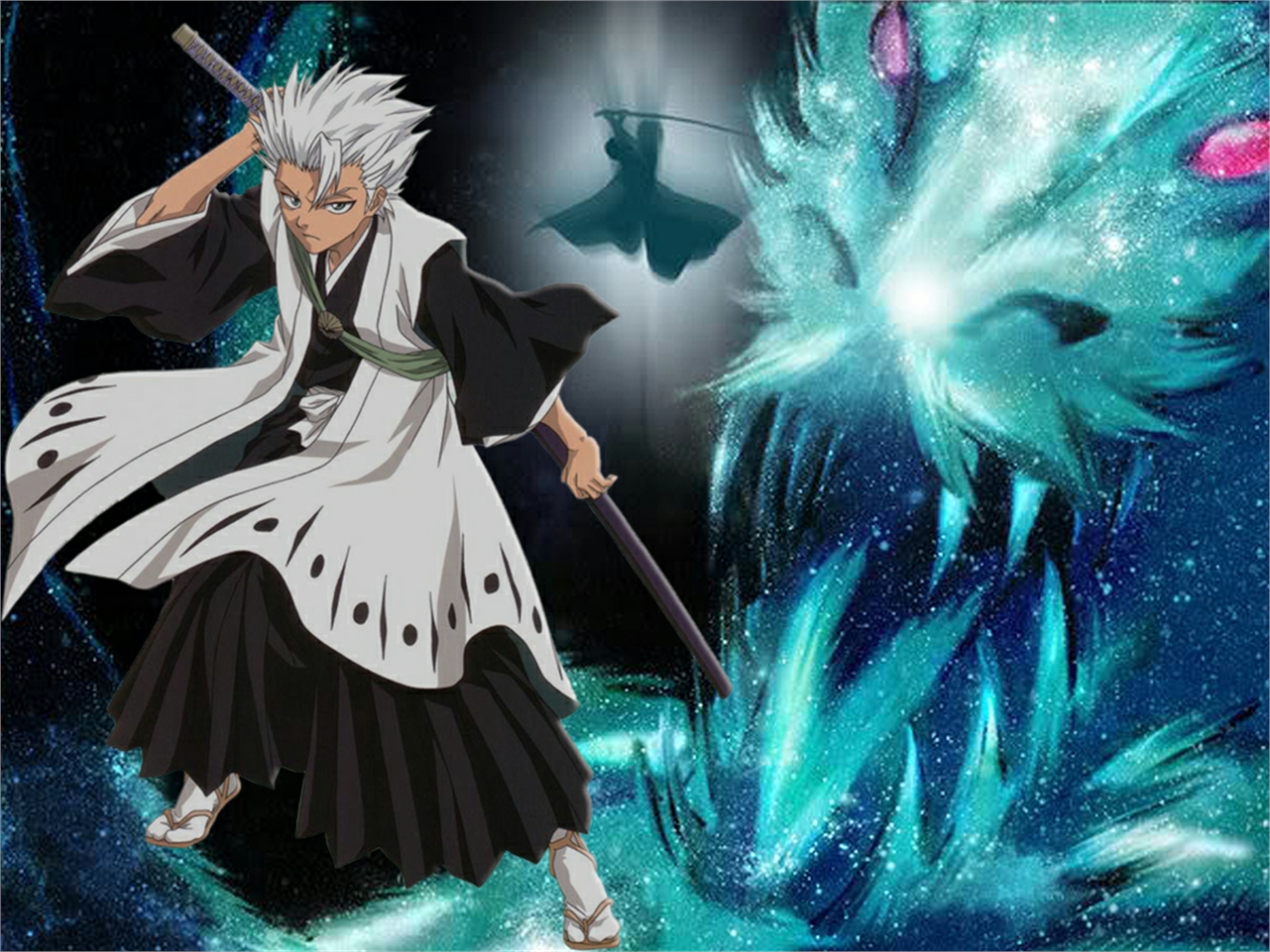 Handy-Wallpaper Bleach, Animes, Tōshirō Hitsugaya kostenlos herunterladen.