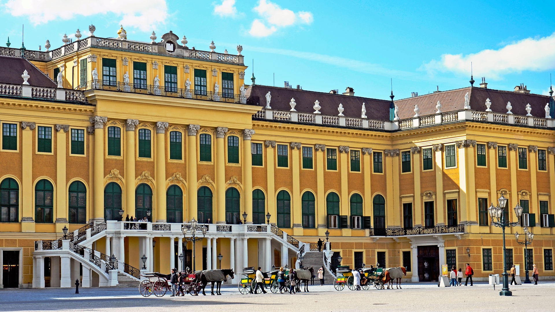 Free download wallpaper Man Made, Schönbrunn Palace, Palaces on your PC desktop