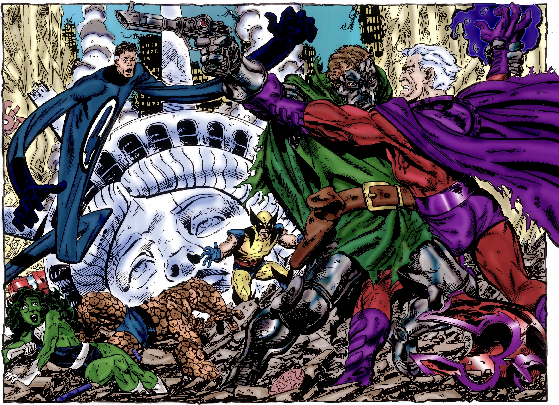 Laden Sie das Doktor Untergang, Comics-Bild kostenlos auf Ihren PC-Desktop herunter