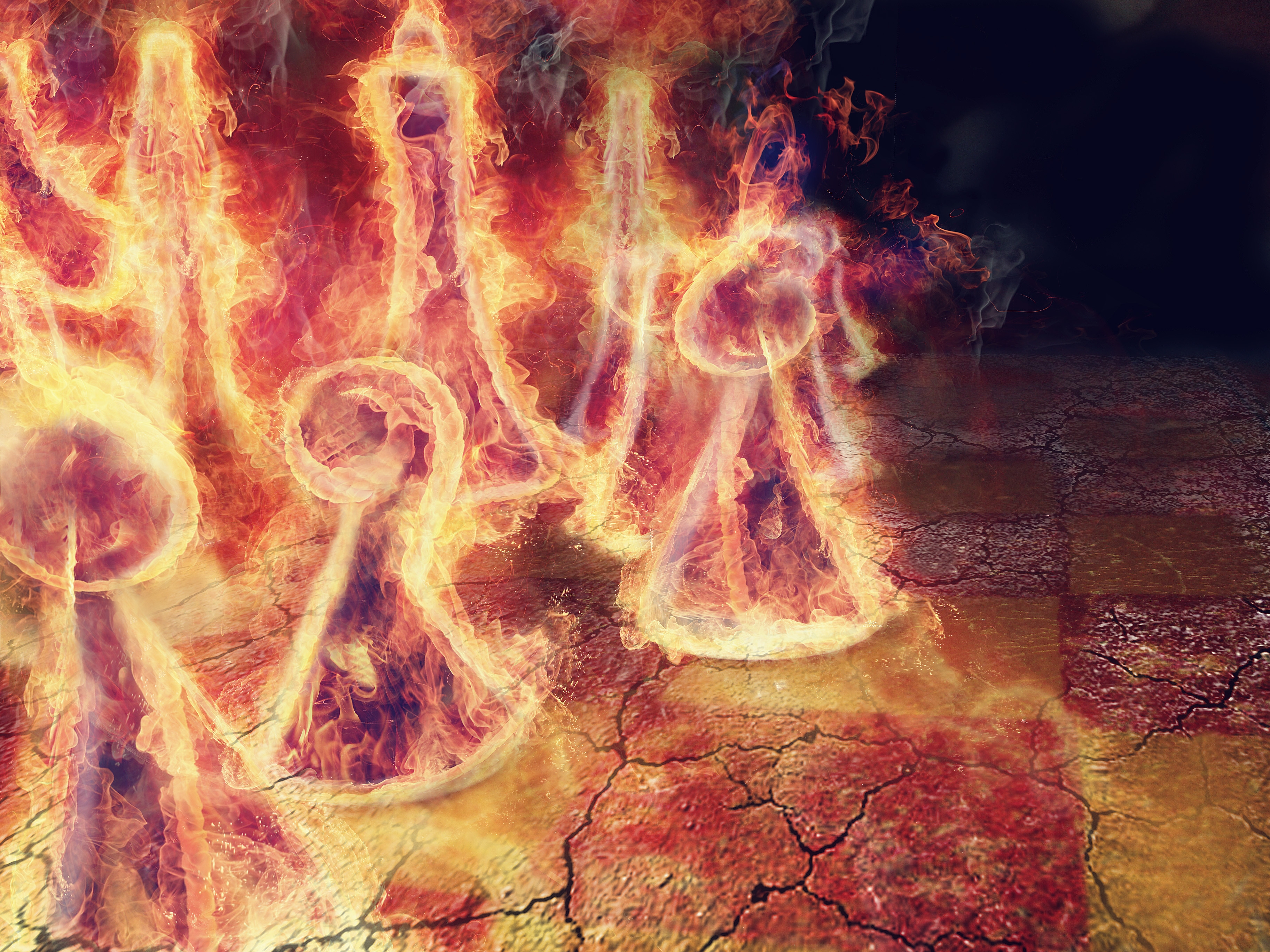 Free download wallpaper Abstract, Flame, Fire, Chess on your PC desktop