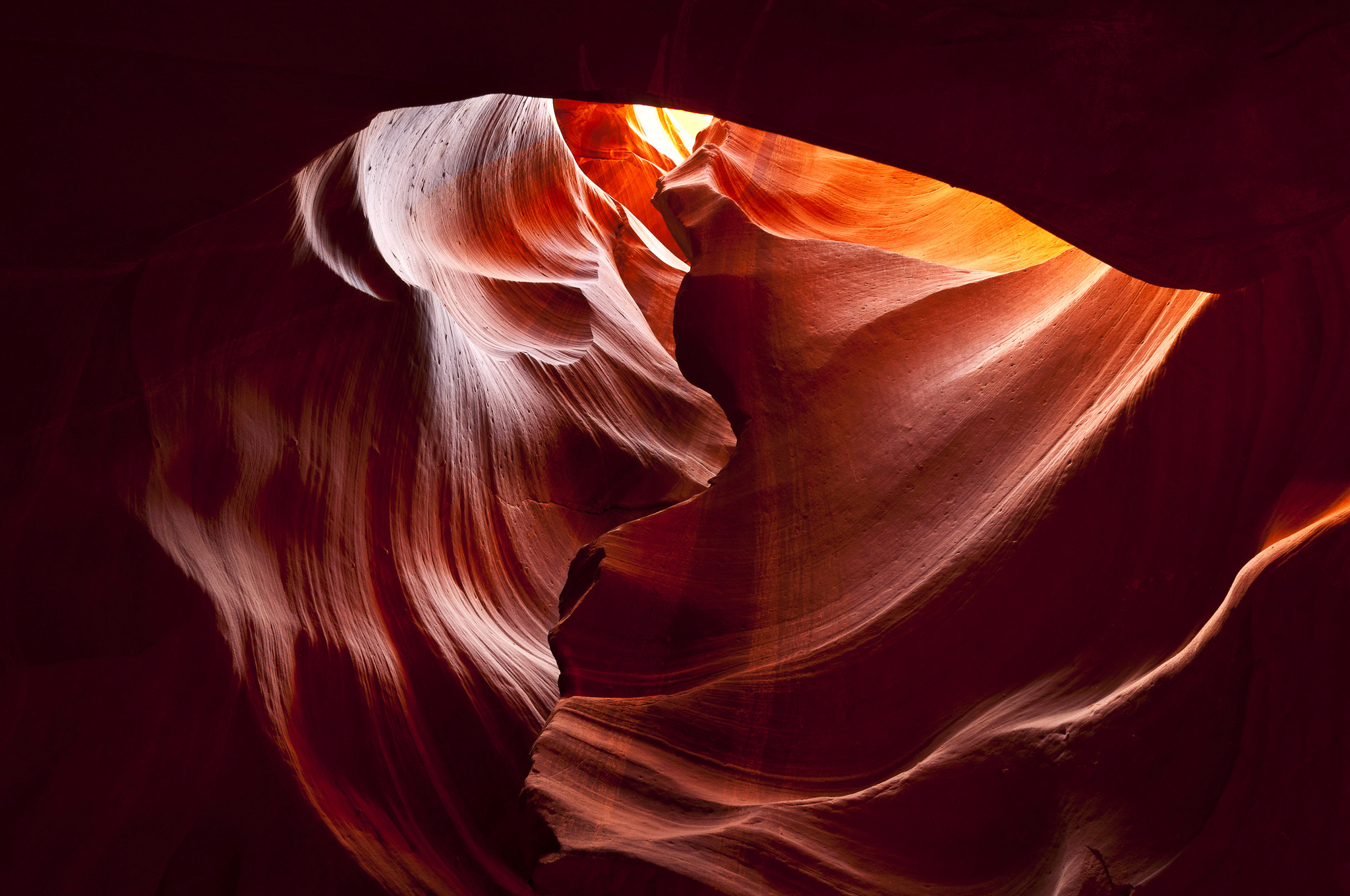 earth, antelope canyon, landscape, scenic, canyons