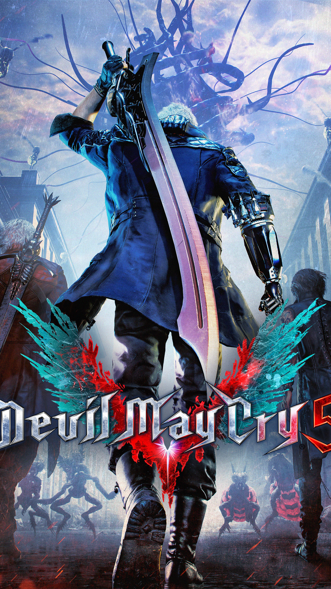 Handy-Wallpaper Devil May Cry, Computerspiele, Devil May Cry 5 kostenlos herunterladen.