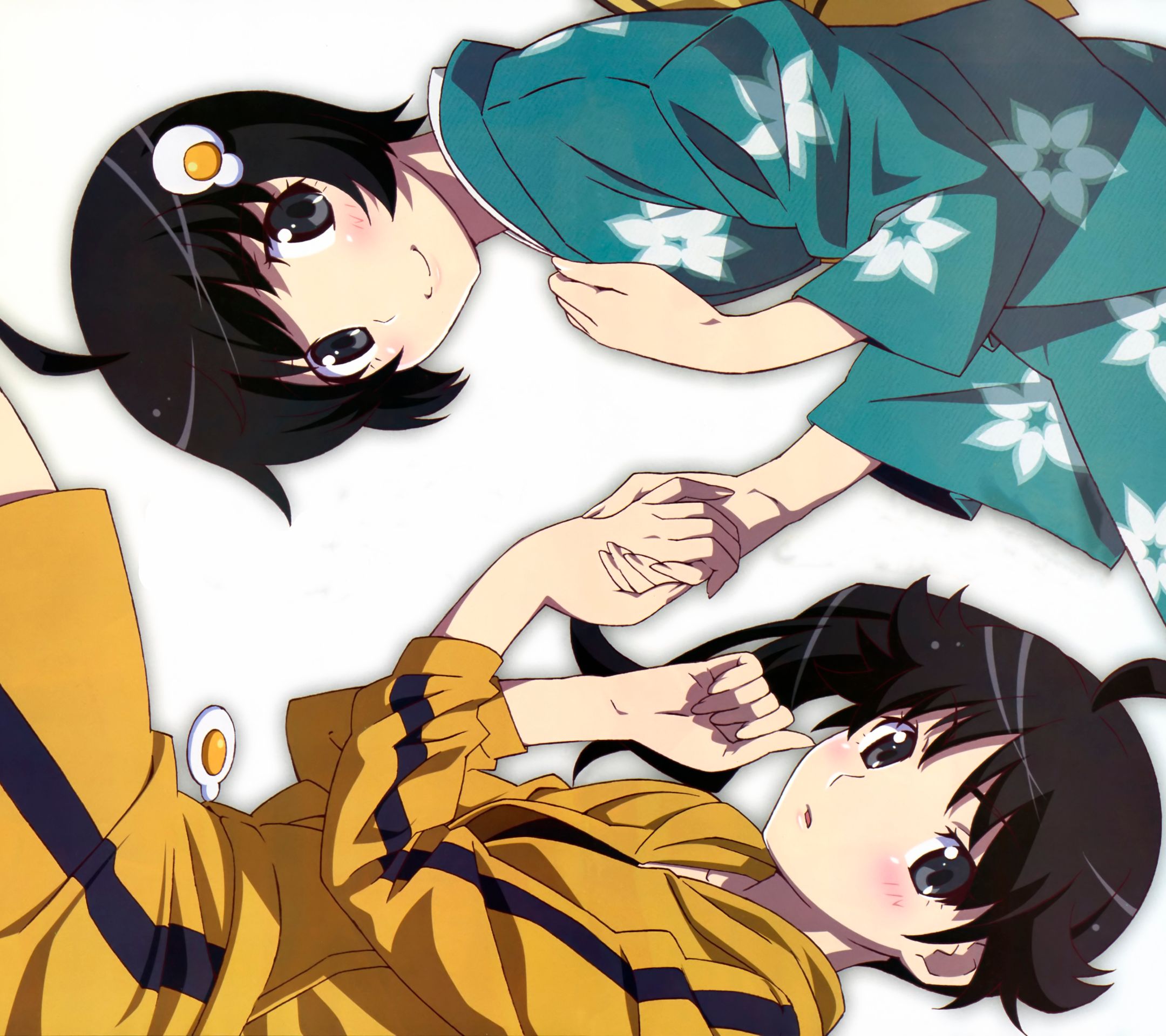 Baixar papel de parede para celular de Anime, Monogatari (Série), Karen Araragi, Tsukihi Araragi gratuito.