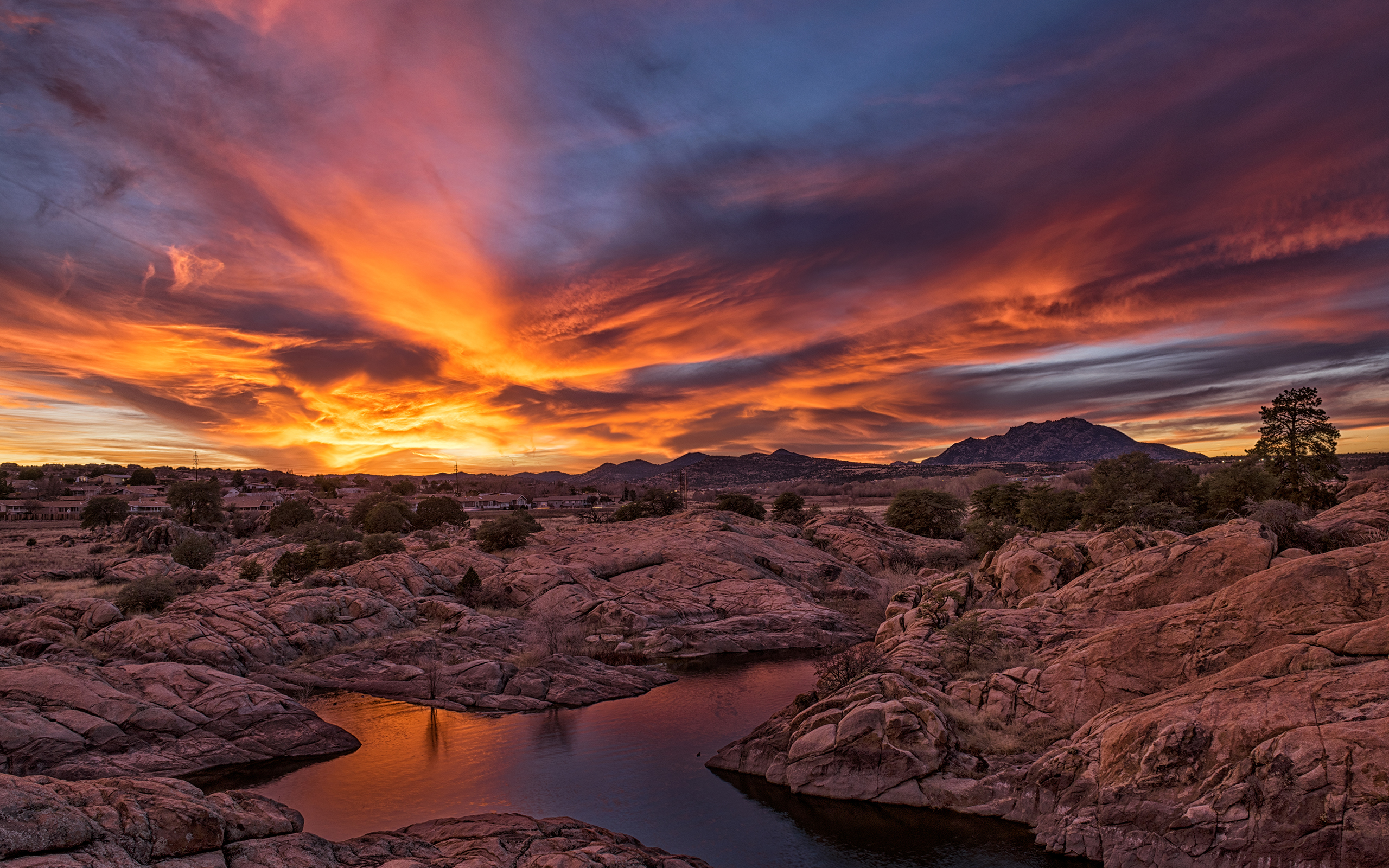 Download mobile wallpaper Landscape, Sunset, Earth, Cloud, Photography, Orange (Color) for free.