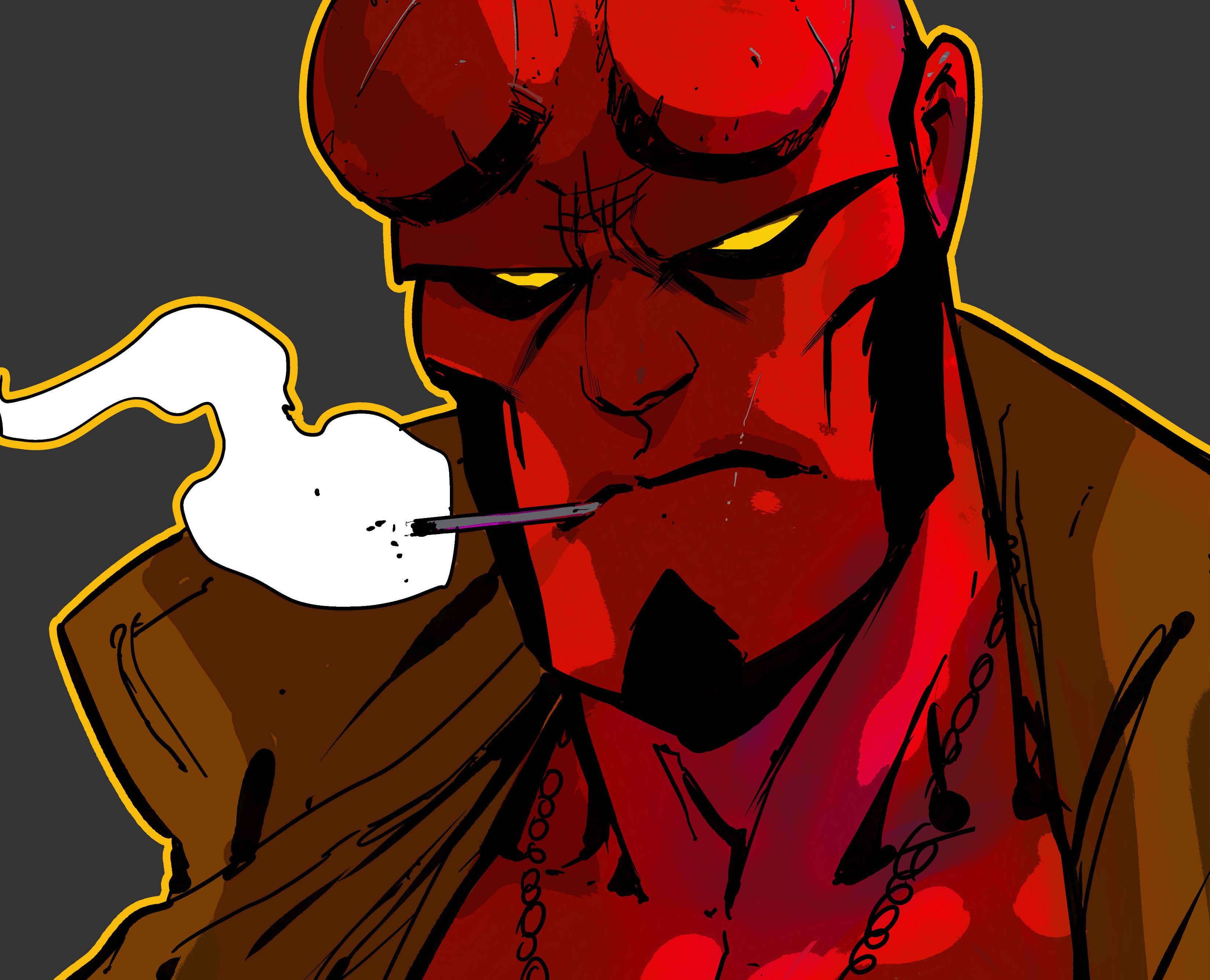 Téléchargez gratuitement l'image Bande Dessinées, Hellboy sur le bureau de votre PC