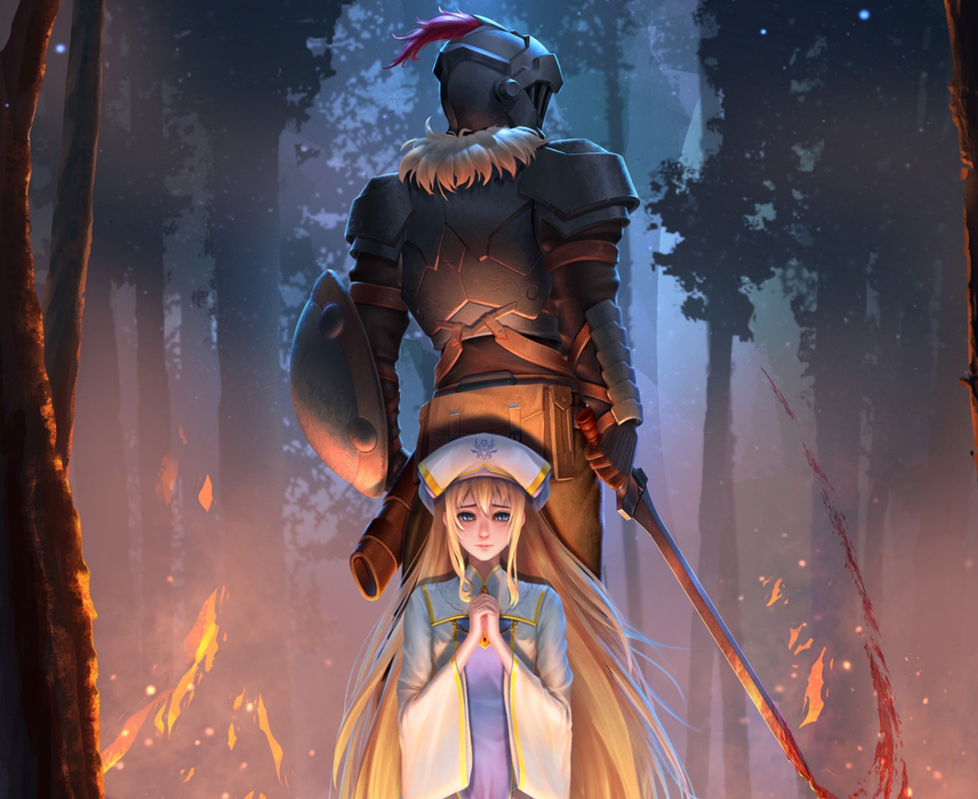 Laden Sie das Animes, Goblin Slayer, Priesterin (Goblintöter)-Bild kostenlos auf Ihren PC-Desktop herunter