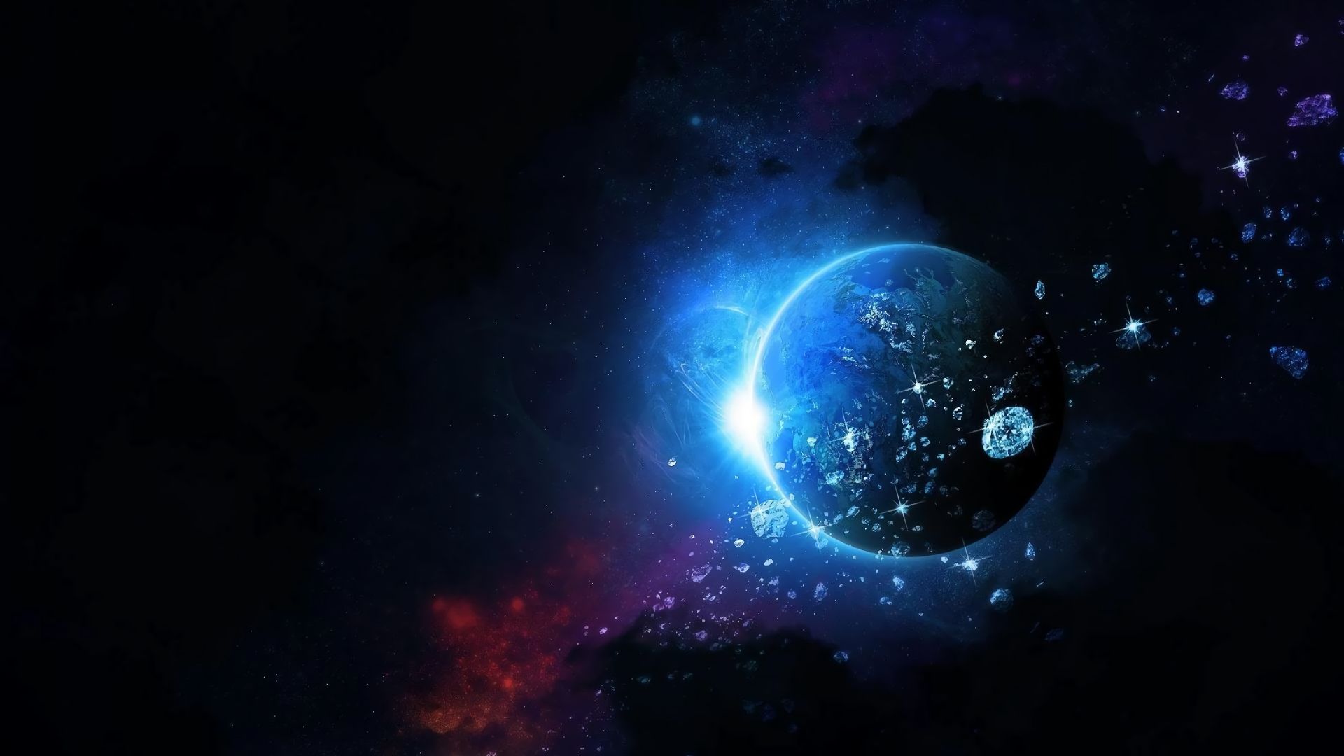 Free download wallpaper Planet, Sci Fi on your PC desktop