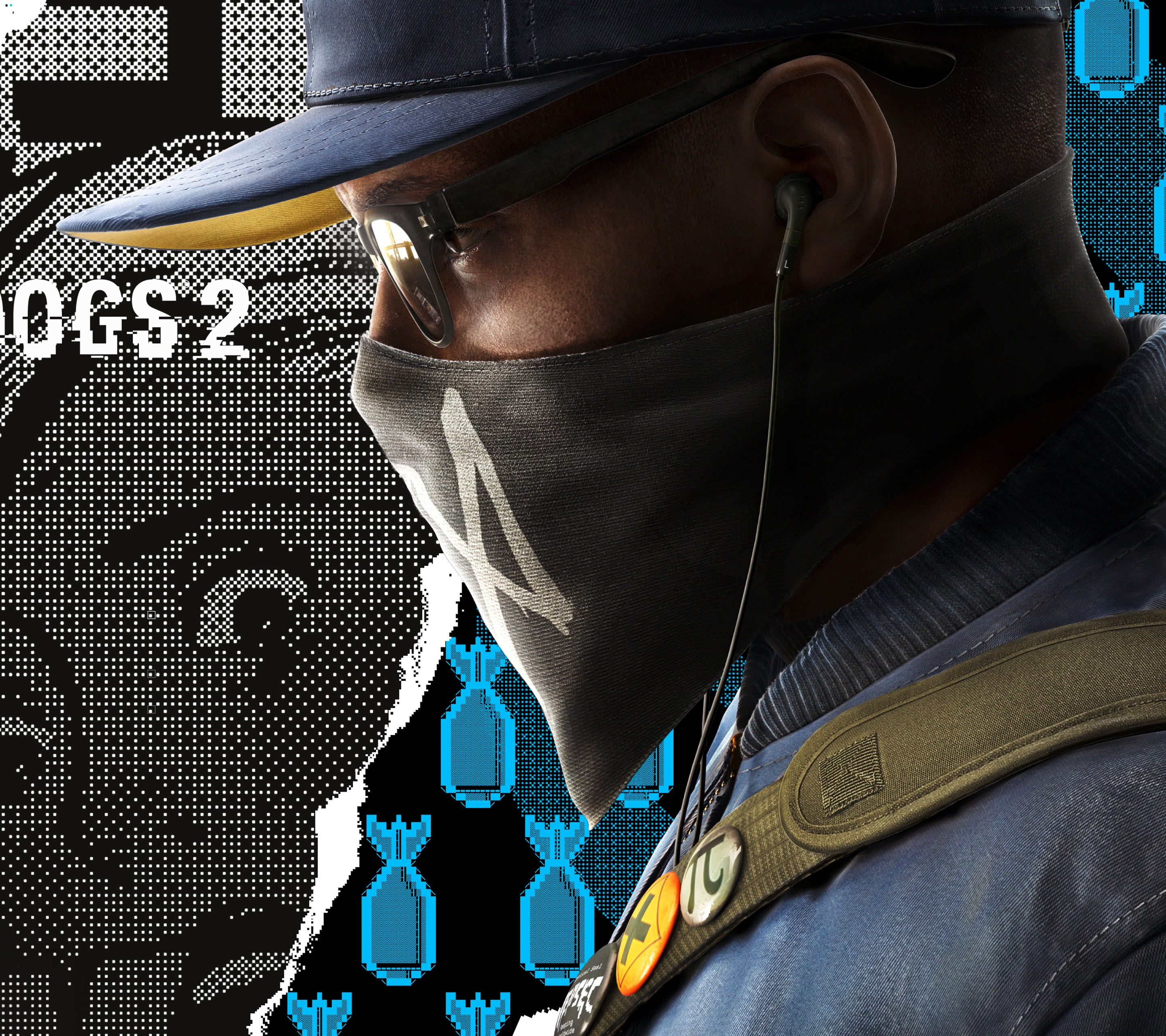 Download mobile wallpaper Watch Dogs, Video Game, Watch Dogs 2, Marcus Holloway for free.