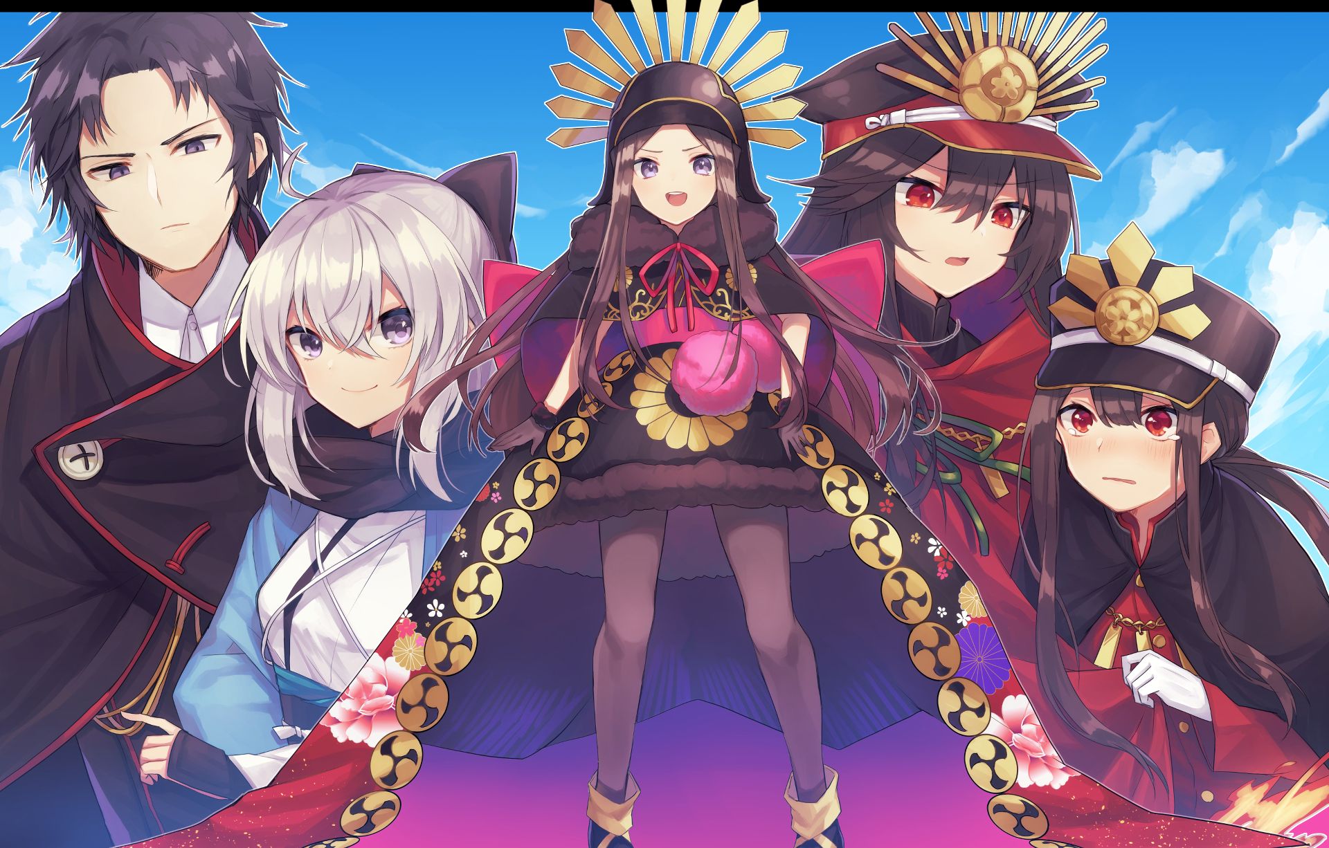 Download mobile wallpaper Anime, Fate/grand Order, Sakura Saber, Demon Archer (Fate/grand Order), Fate Series for free.