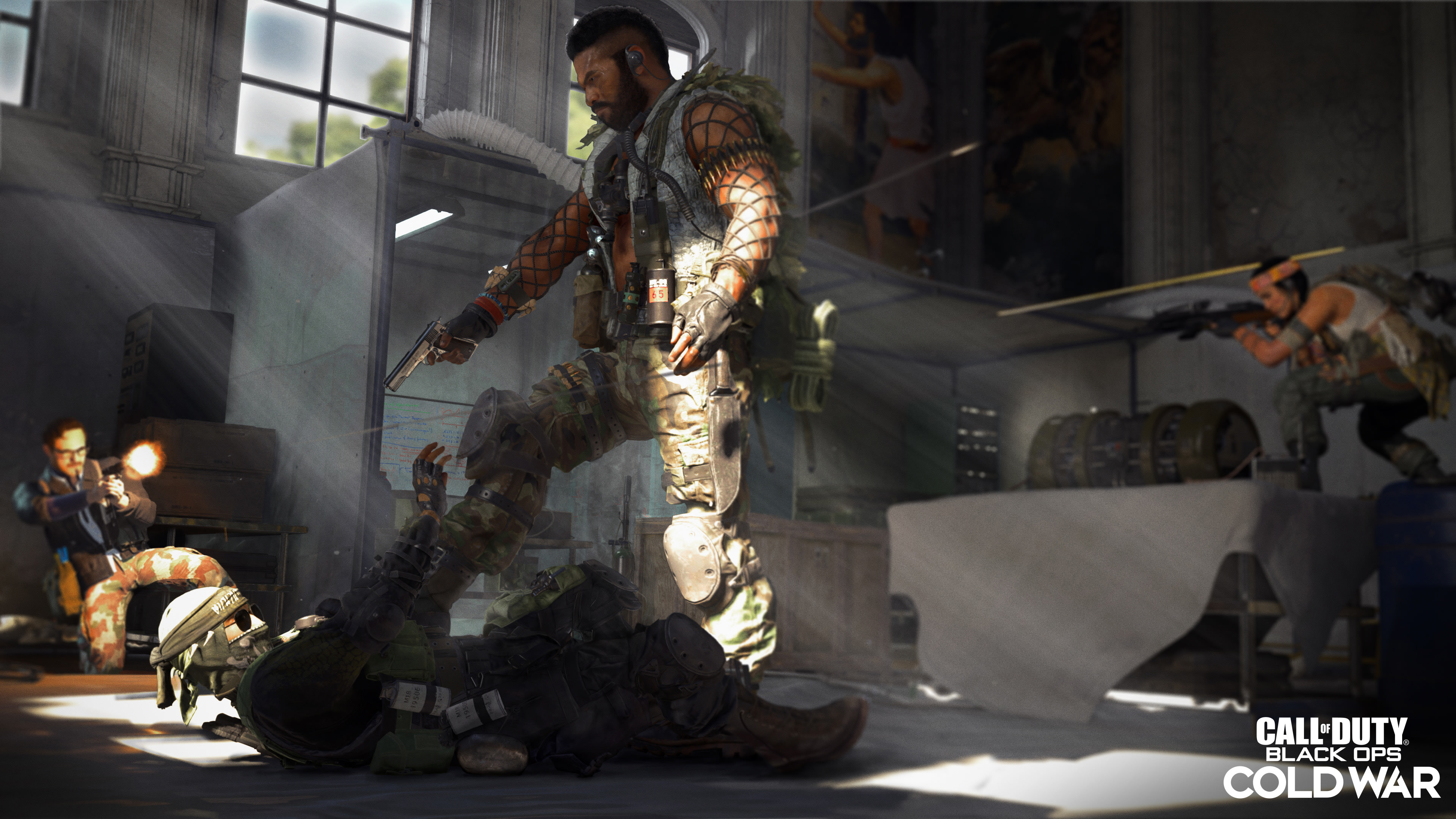 Скачать обои бесплатно Call Of Duty, Видеоигры, Зов Долга, Call Of Duty: Black Ops Холодная Война картинка на рабочий стол ПК