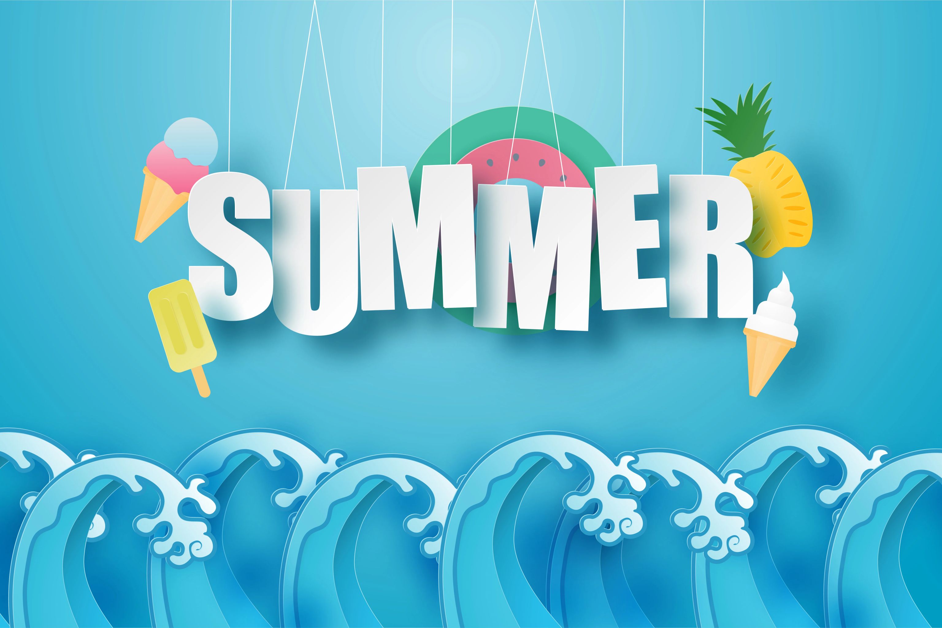 Download mobile wallpaper Summer, Artistic for free.