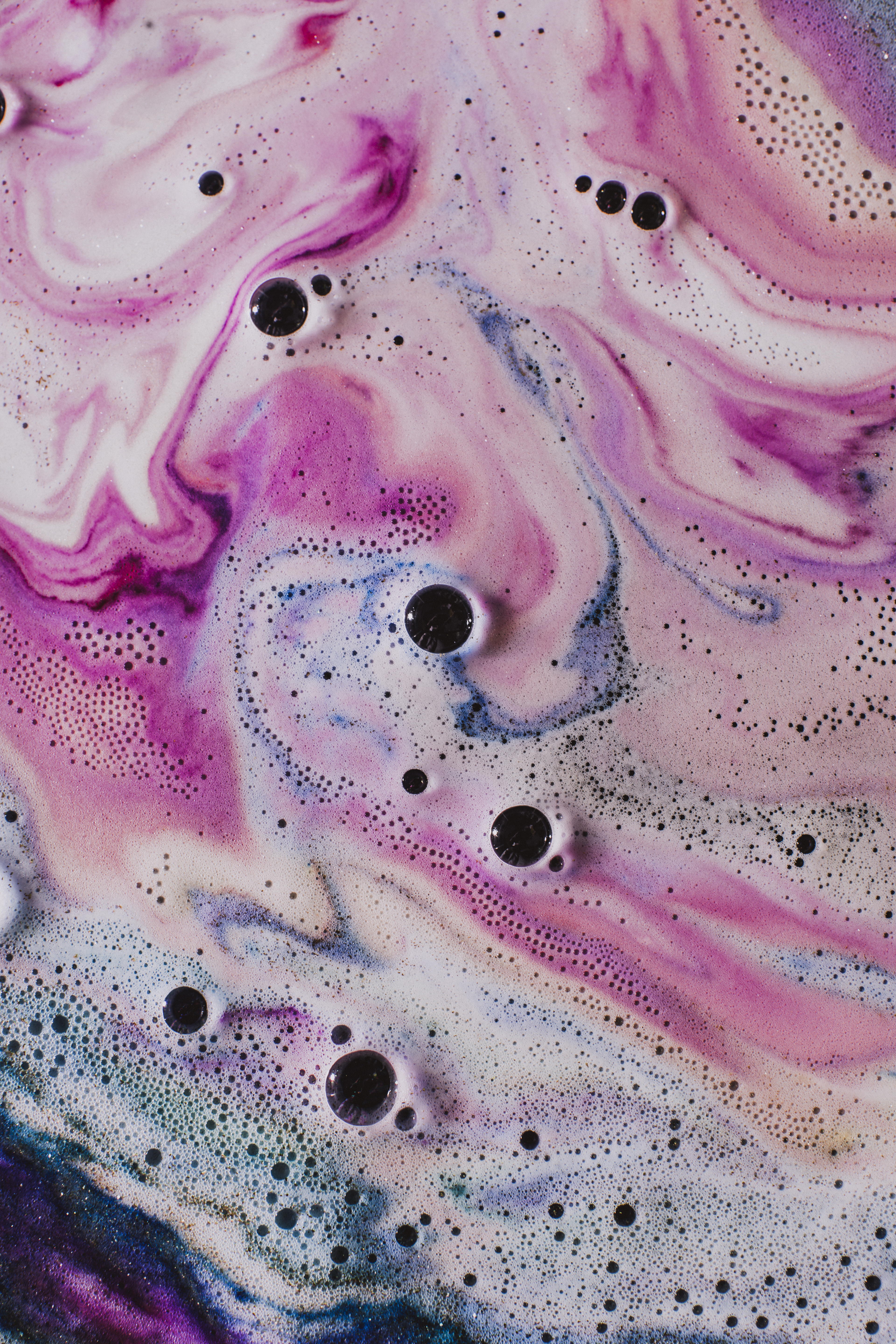 Download mobile wallpaper Foam, Macro, Colourful, Bubbles, Colorful for free.