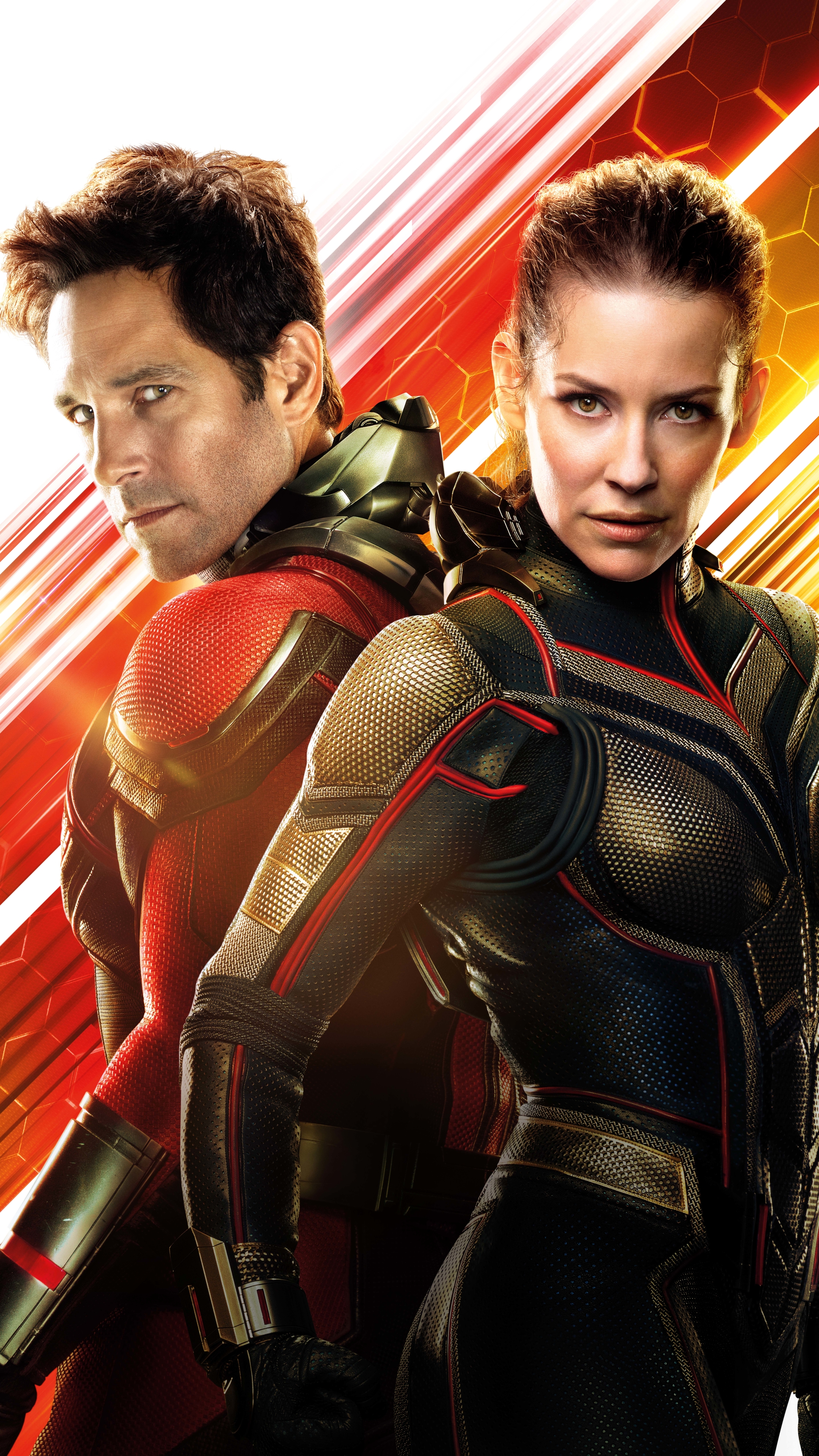 Download mobile wallpaper Movie, Evangeline Lilly, Ant Man, Paul Rudd, Scott Lang, Hope Van Dyne, Ant Man And The Wasp for free.