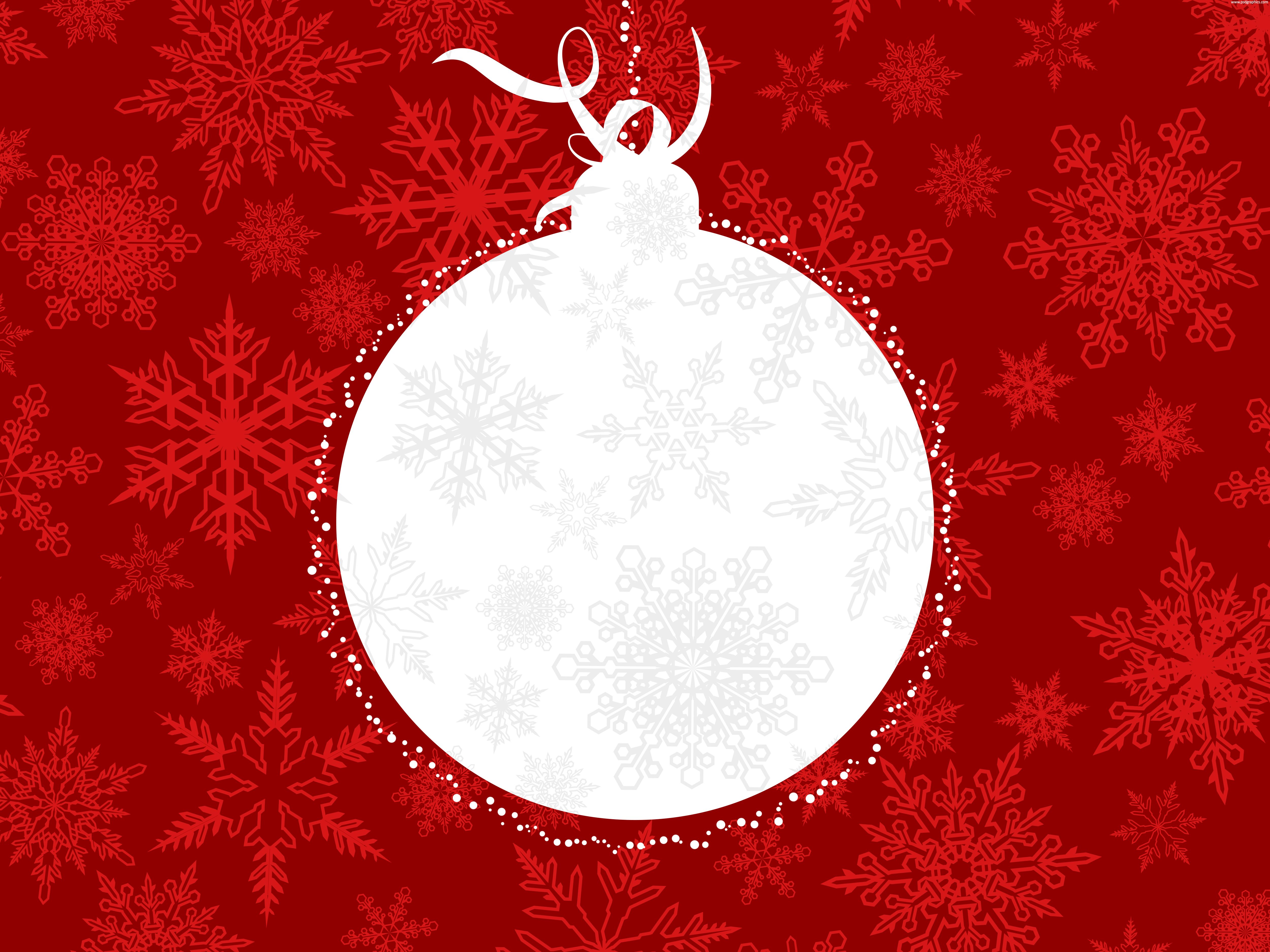 Скачать картинку Красный, Рождество, Белый, Рождественские Украшения, Праздничные в телефон бесплатно.