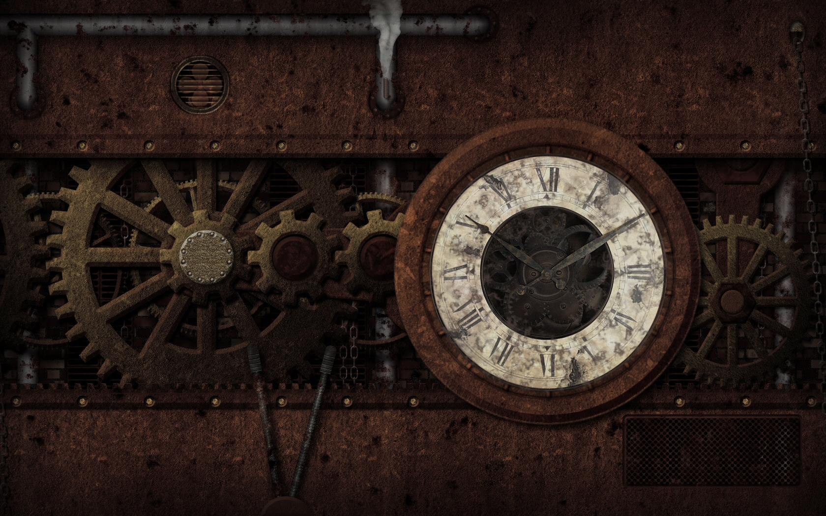 220351 baixar papel de parede relógio, ficção científica, steampunk - protetores de tela e imagens gratuitamente