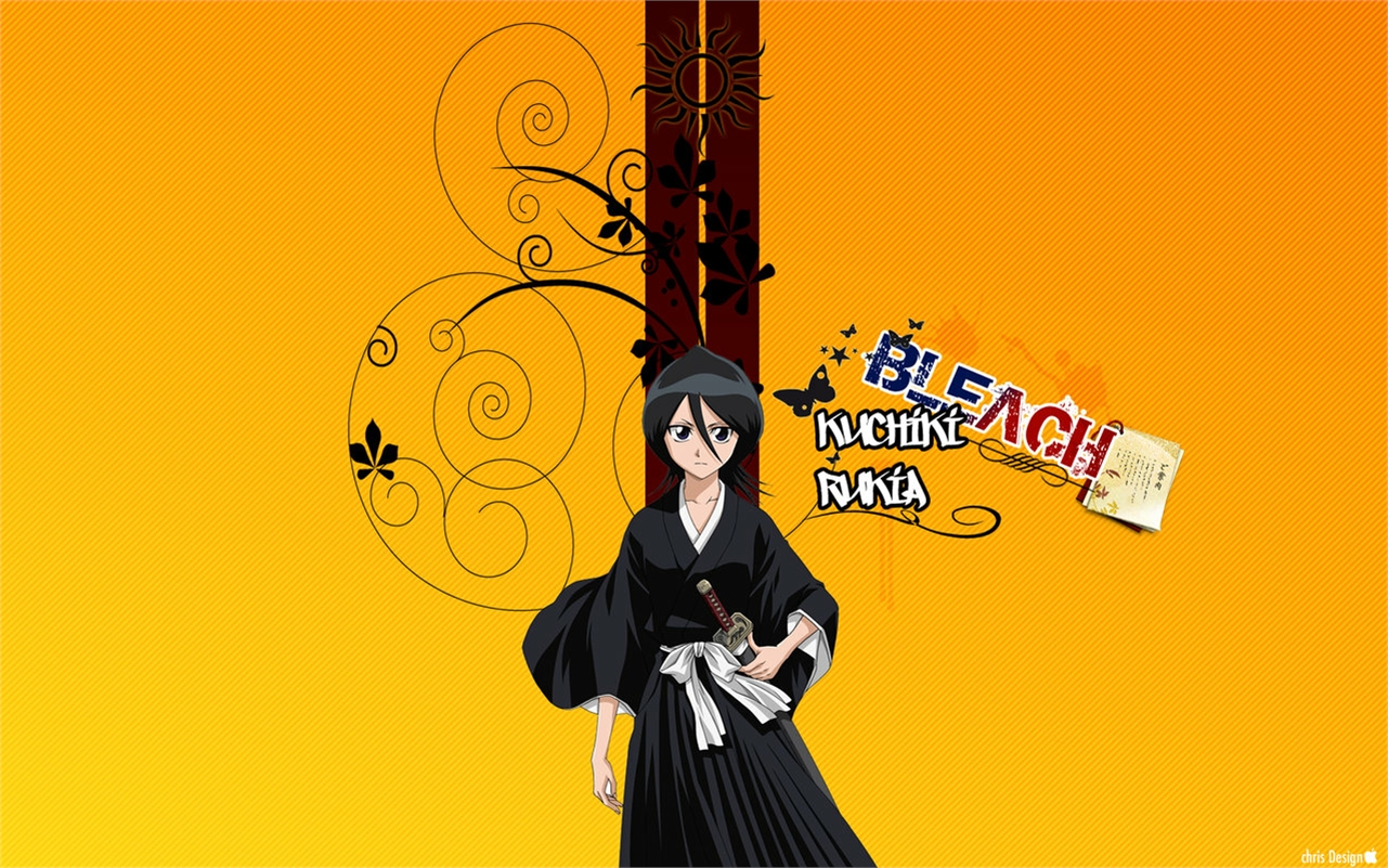 Laden Sie das Bleach, Rukia Kuchiki, Animes-Bild kostenlos auf Ihren PC-Desktop herunter