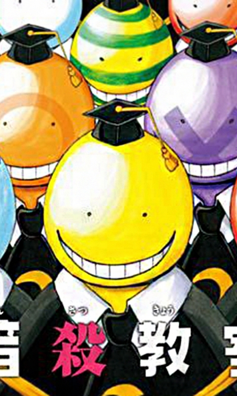 Handy-Wallpaper Animes, Koro Sensei, Assassination Classroom kostenlos herunterladen.