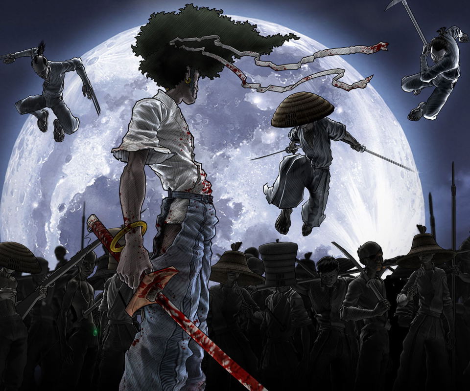 Téléchargez gratuitement l'image Animé, Afro Samurai sur le bureau de votre PC