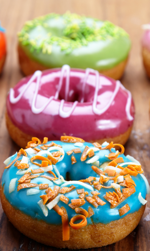 Download mobile wallpaper Food, Sweets, Doughnut for free.