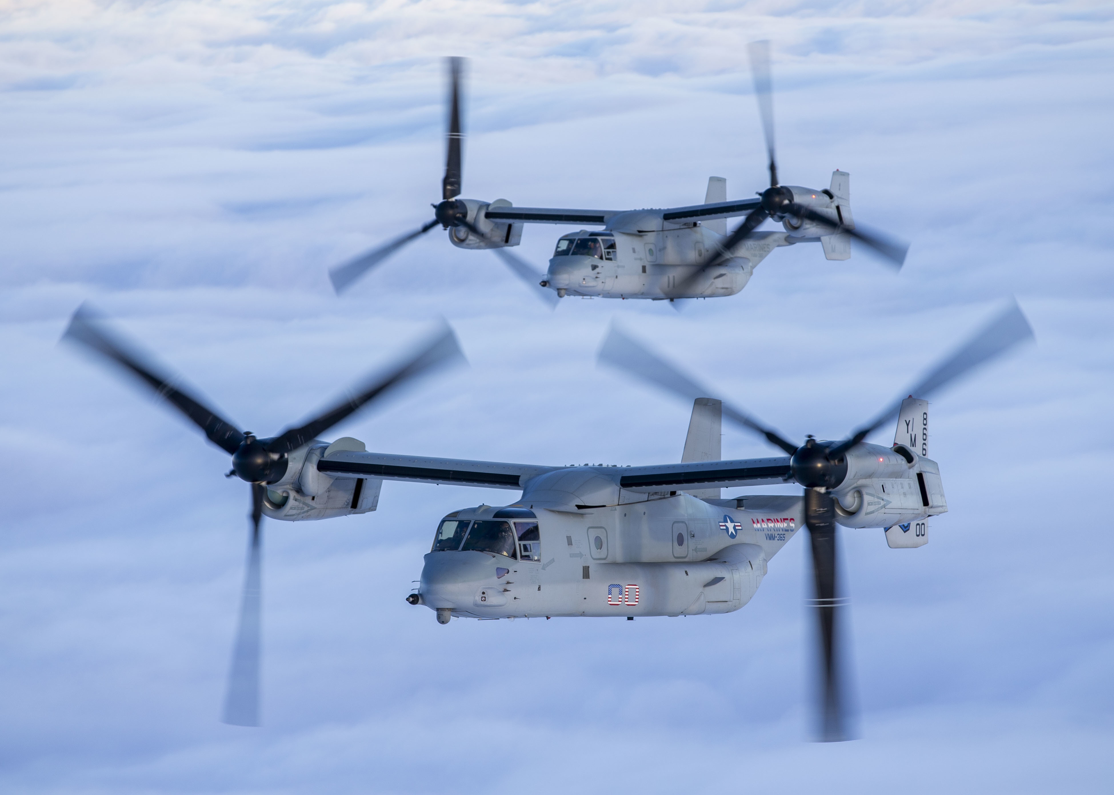 Download mobile wallpaper Aircraft, Military, Bell Boeing V 22 Osprey, Transport Aircraft, Military Helicopters for free.