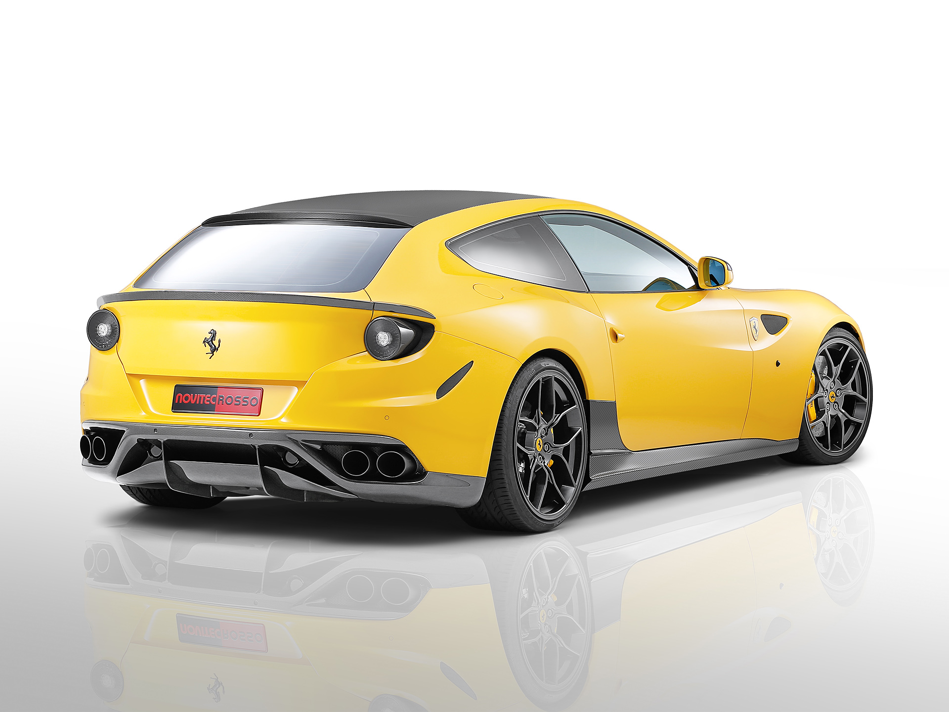 Free download wallpaper Ferrari, Car, Vehicles, Yellow Car, Ferrari Ff on your PC desktop
