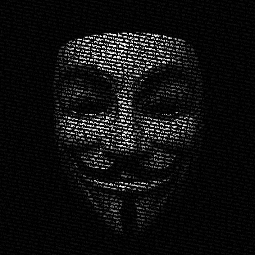 Download mobile wallpaper Dark, Anonymous for free.