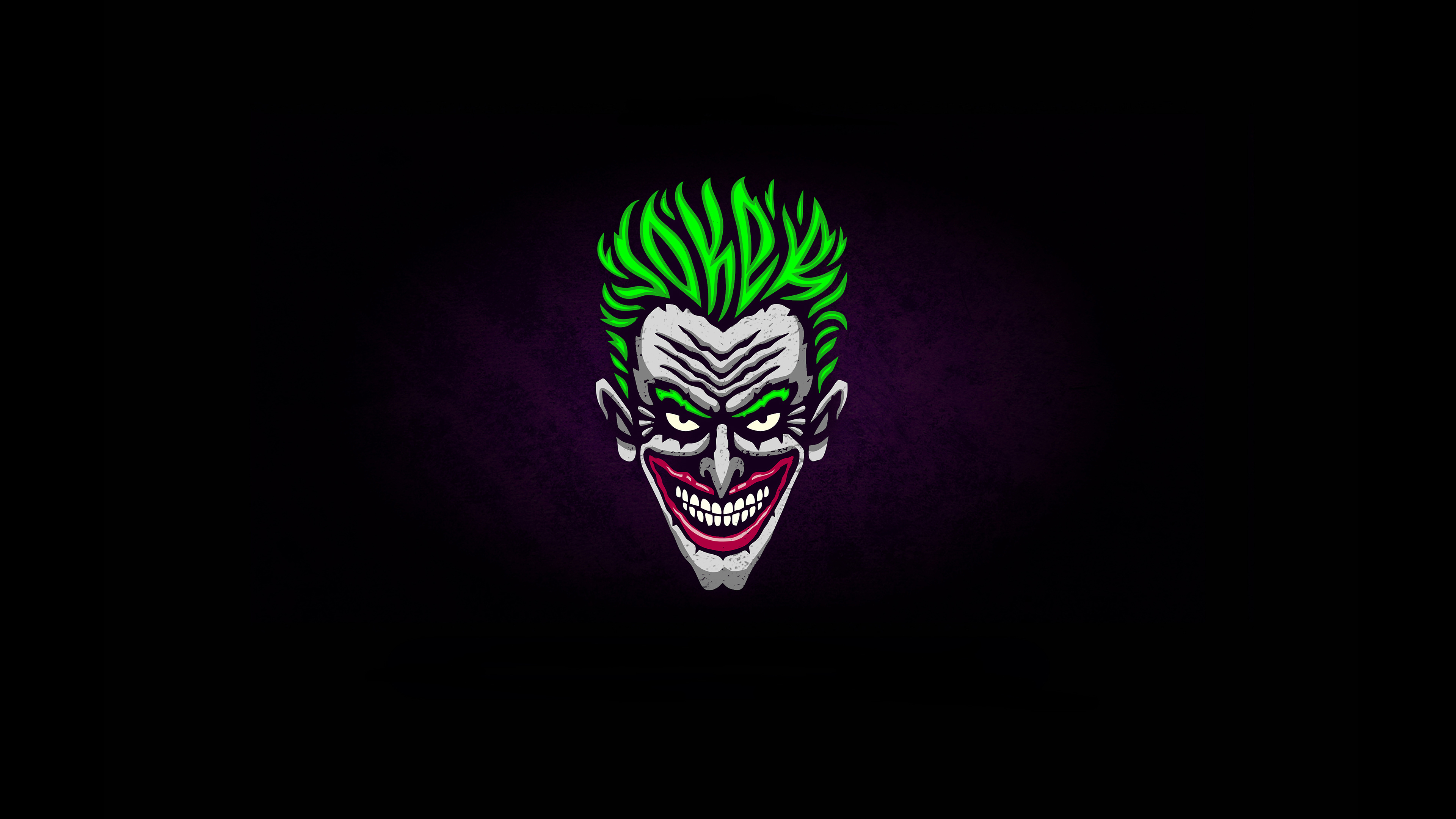 Handy-Wallpaper Joker, Minimalistisch, Comics kostenlos herunterladen.