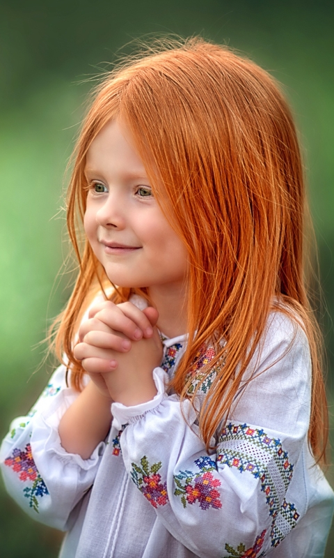 Download mobile wallpaper Redhead, Child, Photography, Little Girl for free.