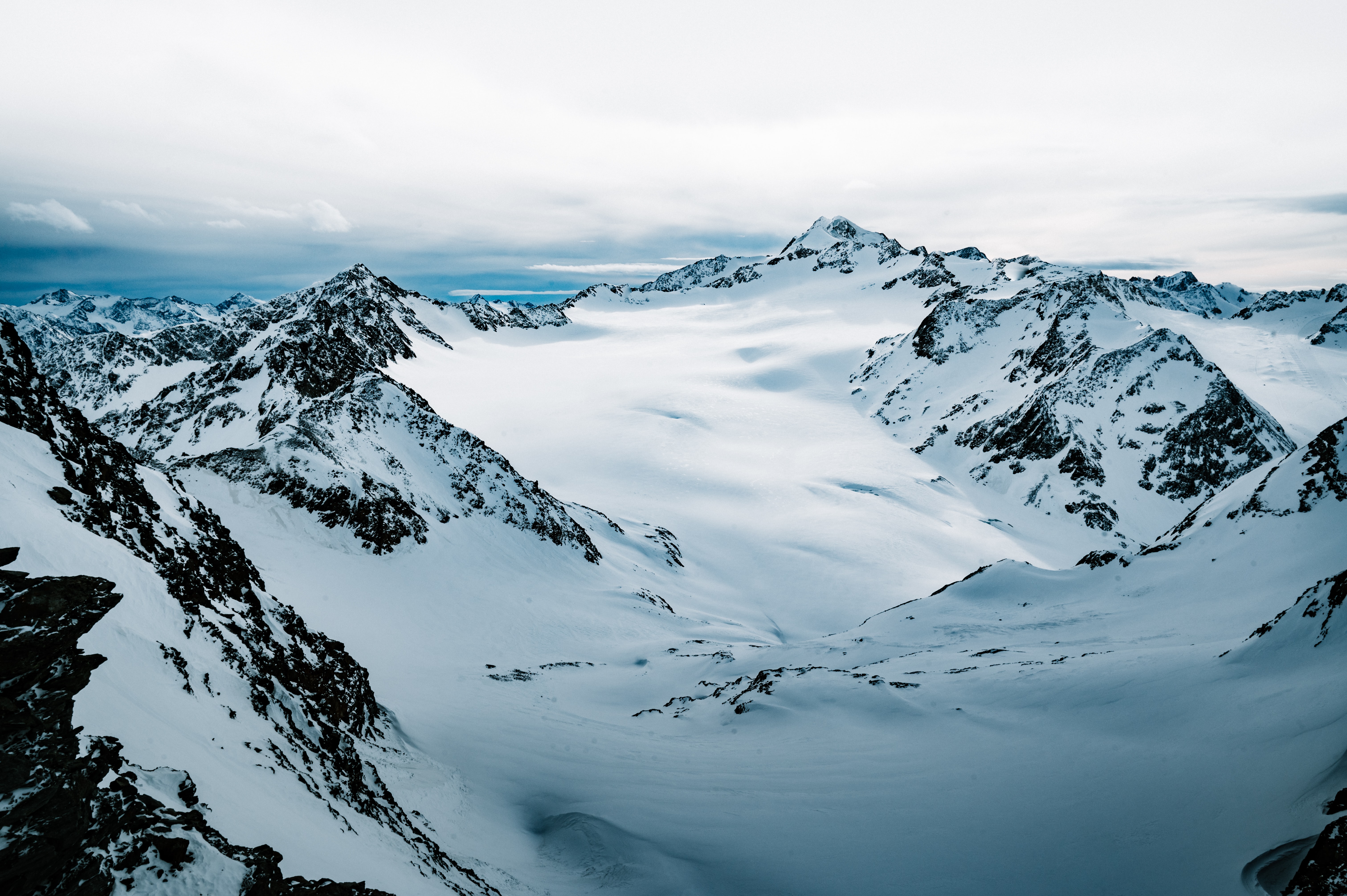 PCデスクトップに自然, 雪, 岩, バーテックス, ページのトップへ, 山脈画像を無料でダウンロード