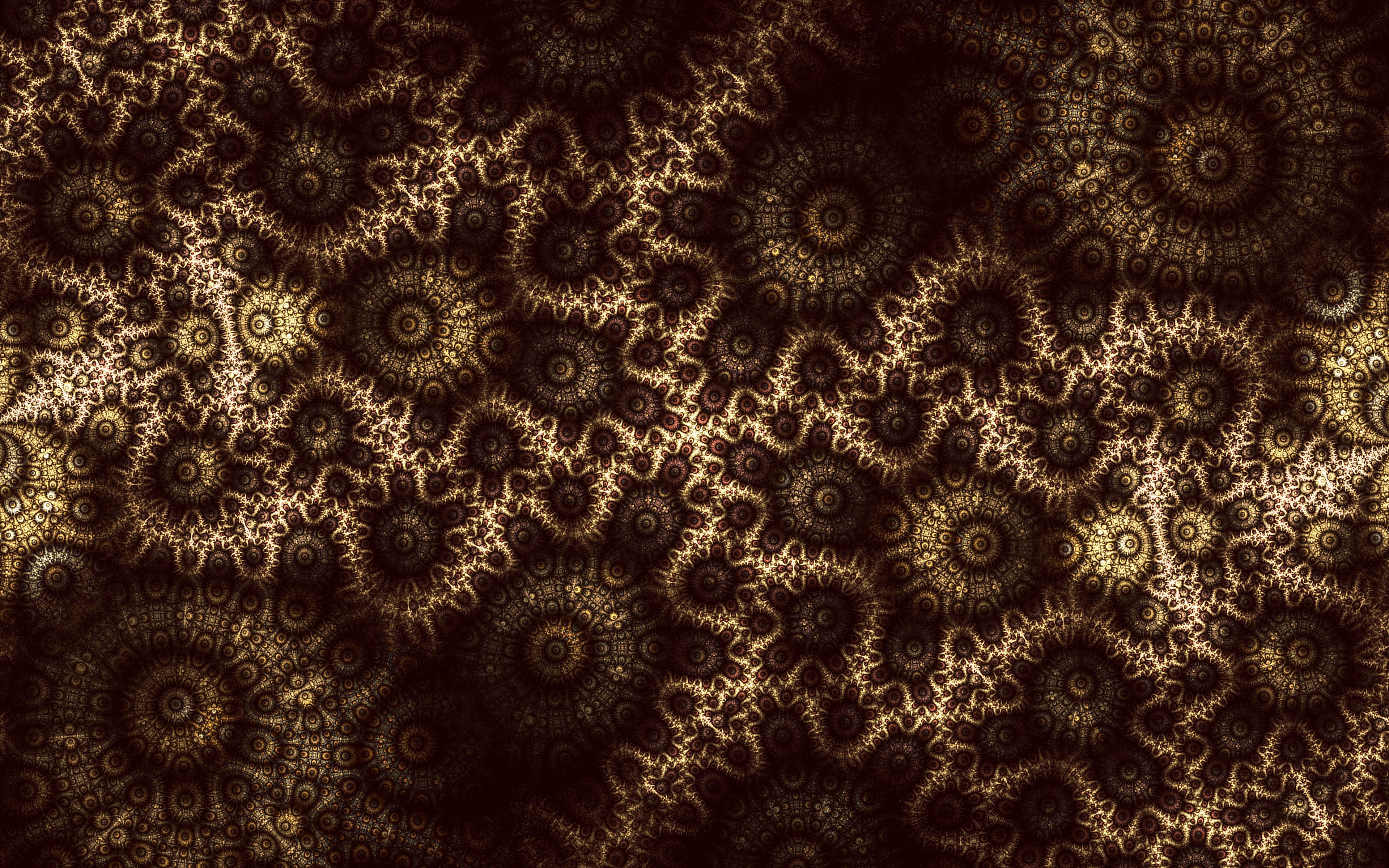 abstract, pattern, fractal, confused, intricate, digital Free Background