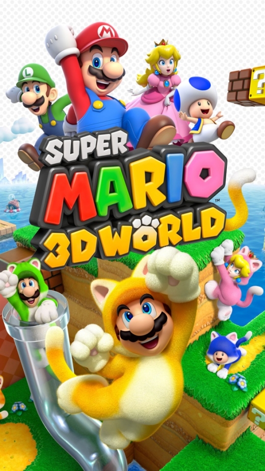 Mobile Wallpaper Super Mario 3D World 