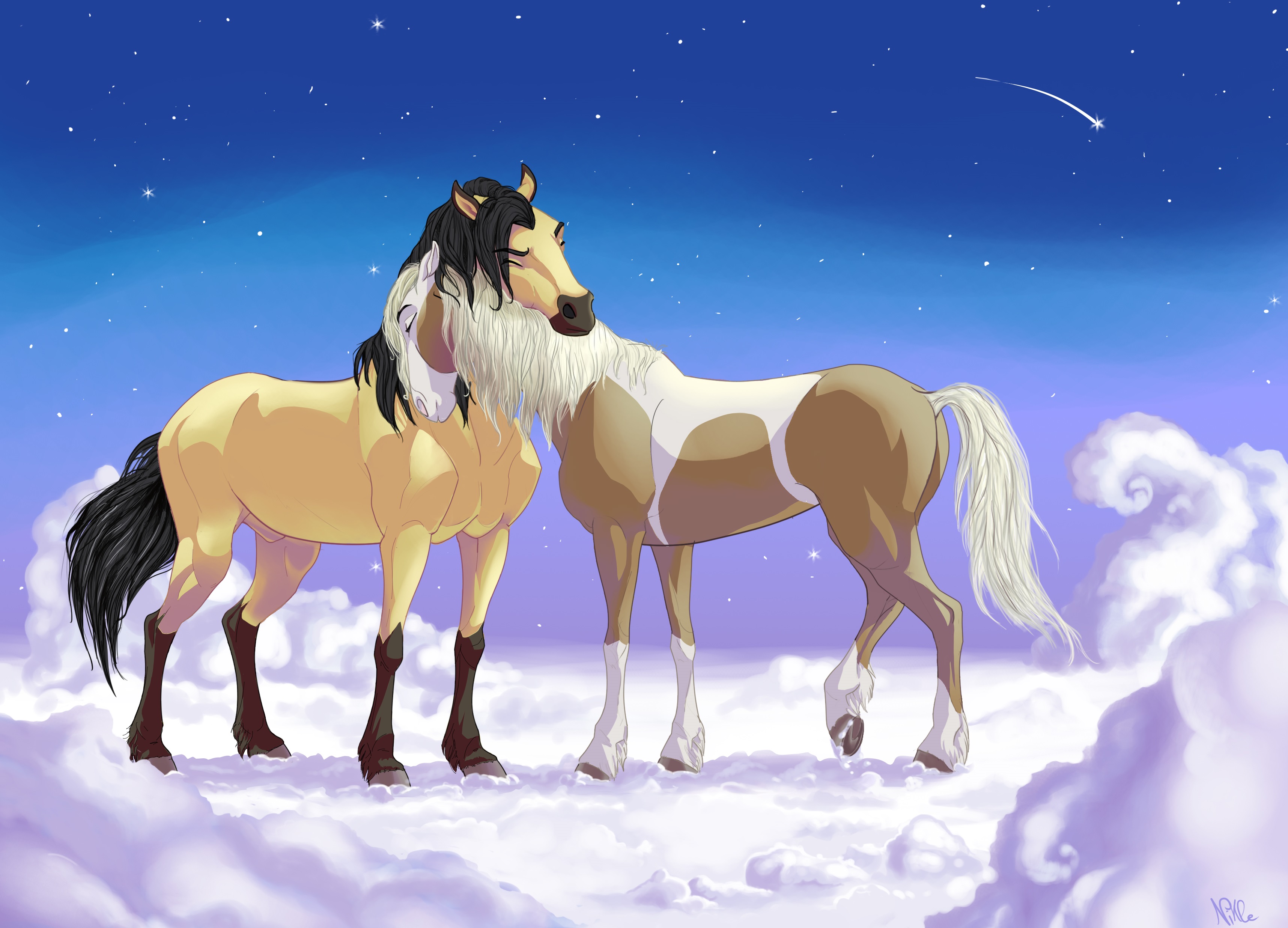 movie, spirit: stallion of the cimarron, cloud, horse