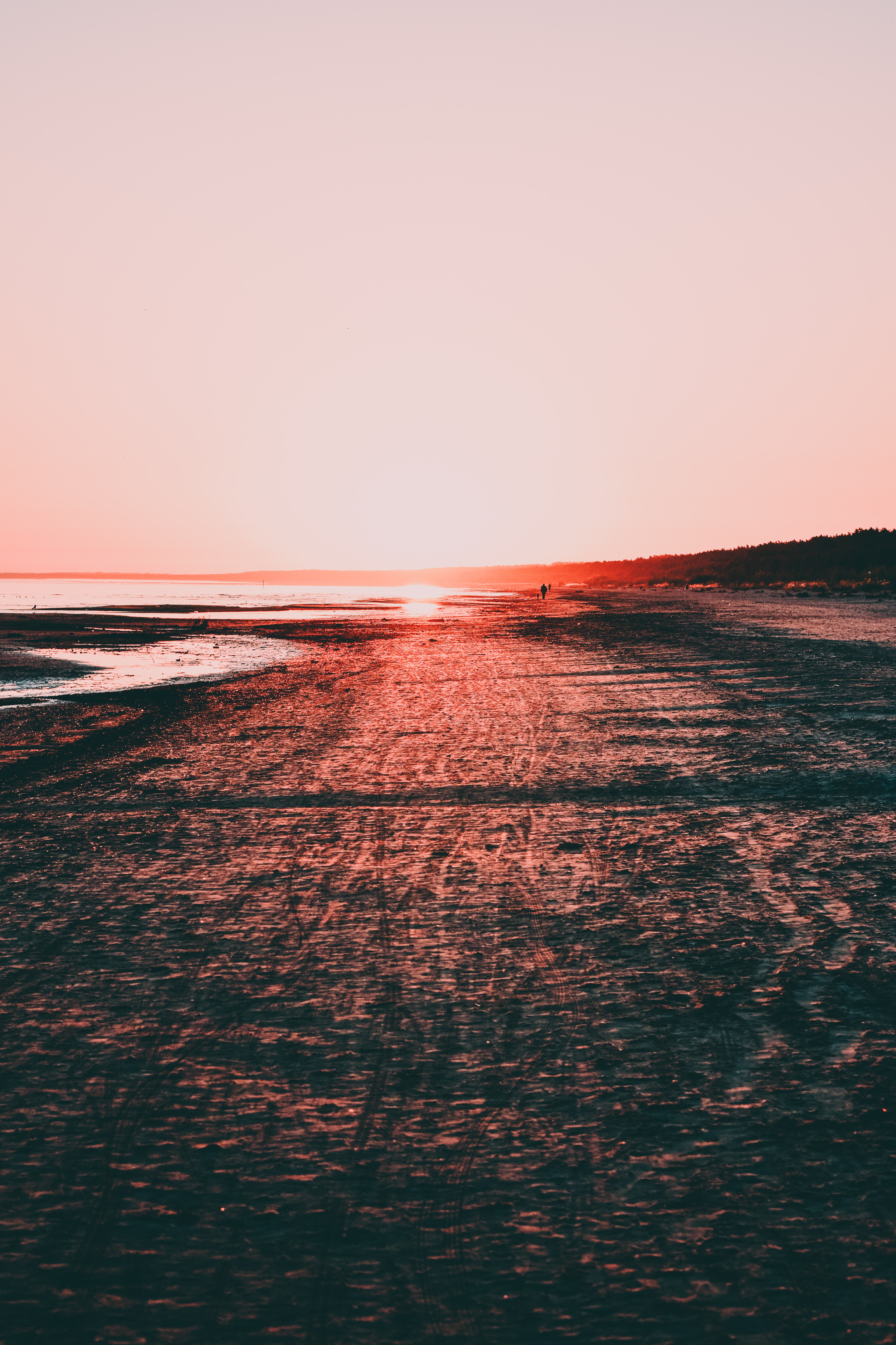 Laden Sie das Natur, Sunset, Küste, Dämmerung, Twilight, Sea, Strand-Bild kostenlos auf Ihren PC-Desktop herunter
