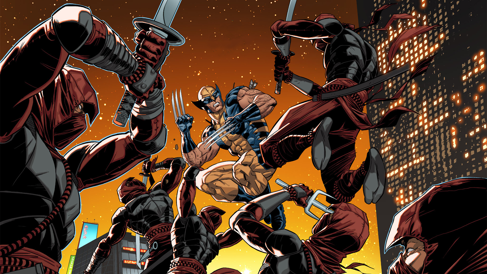 Laden Sie Wolverine: Japans Meistgesuchter HD-Desktop-Hintergründe herunter
