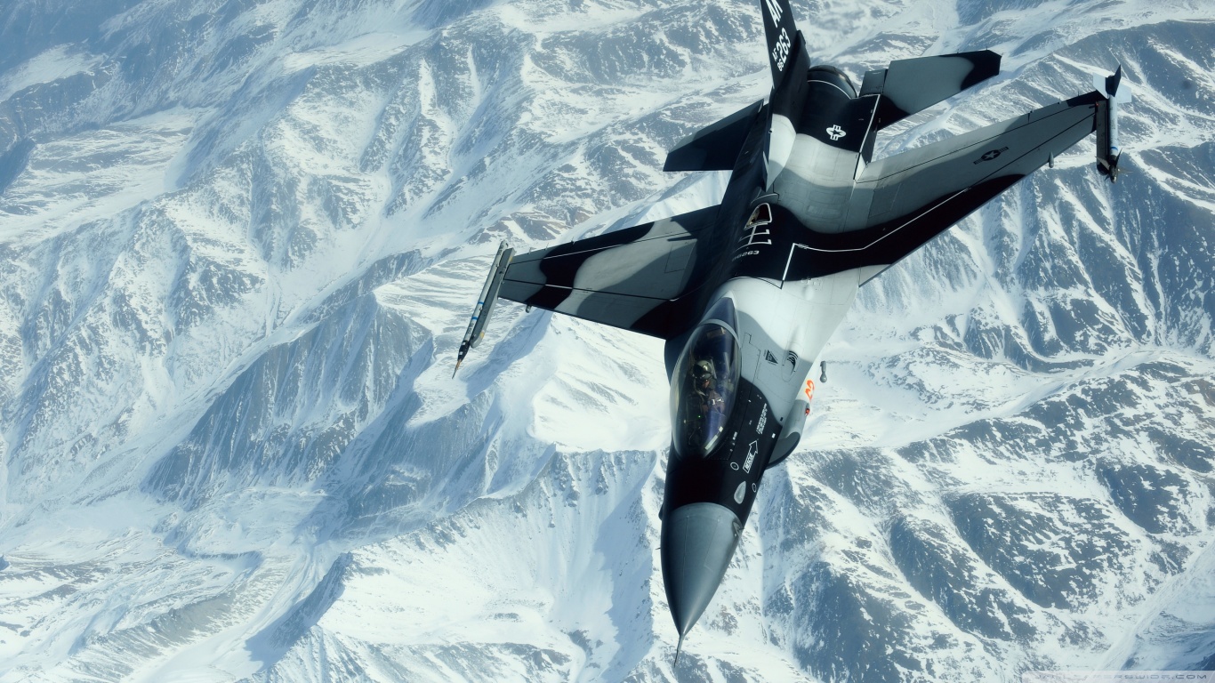 Скачать обои бесплатно Военные, General Dynamics F 16 Файтинг Фэлкон картинка на рабочий стол ПК