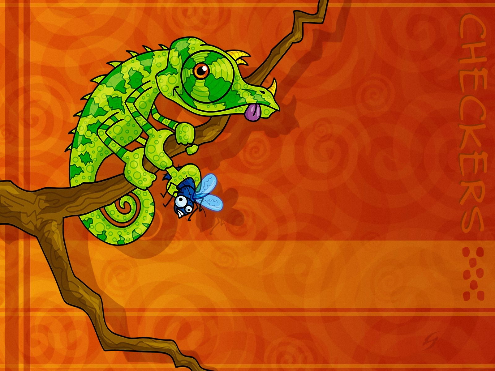 Free download wallpaper Animal, Reptile, Chameleon, Artistic on your PC desktop