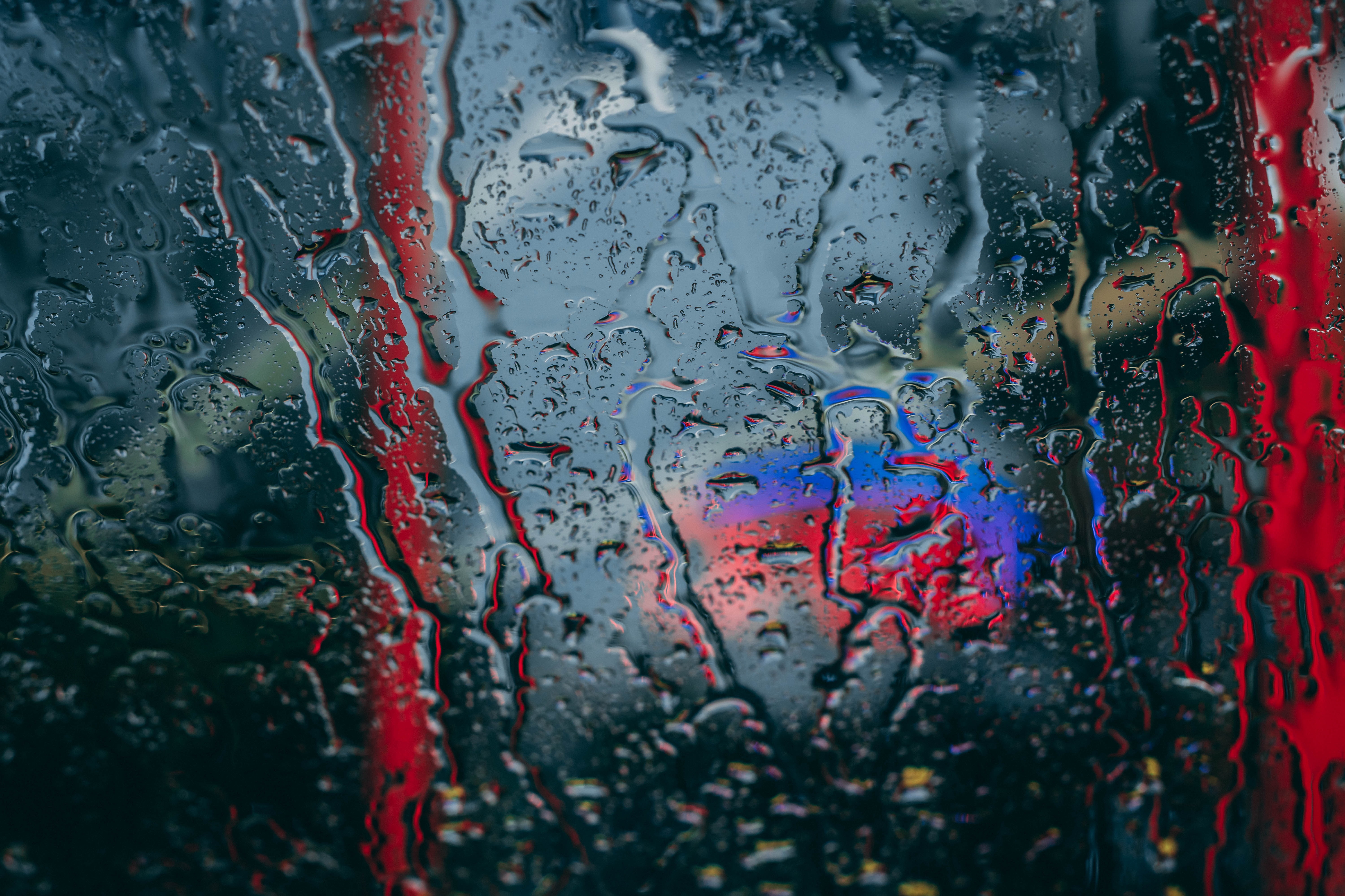 Free download wallpaper Water, Macro, Drops, Glass, Rain on your PC desktop