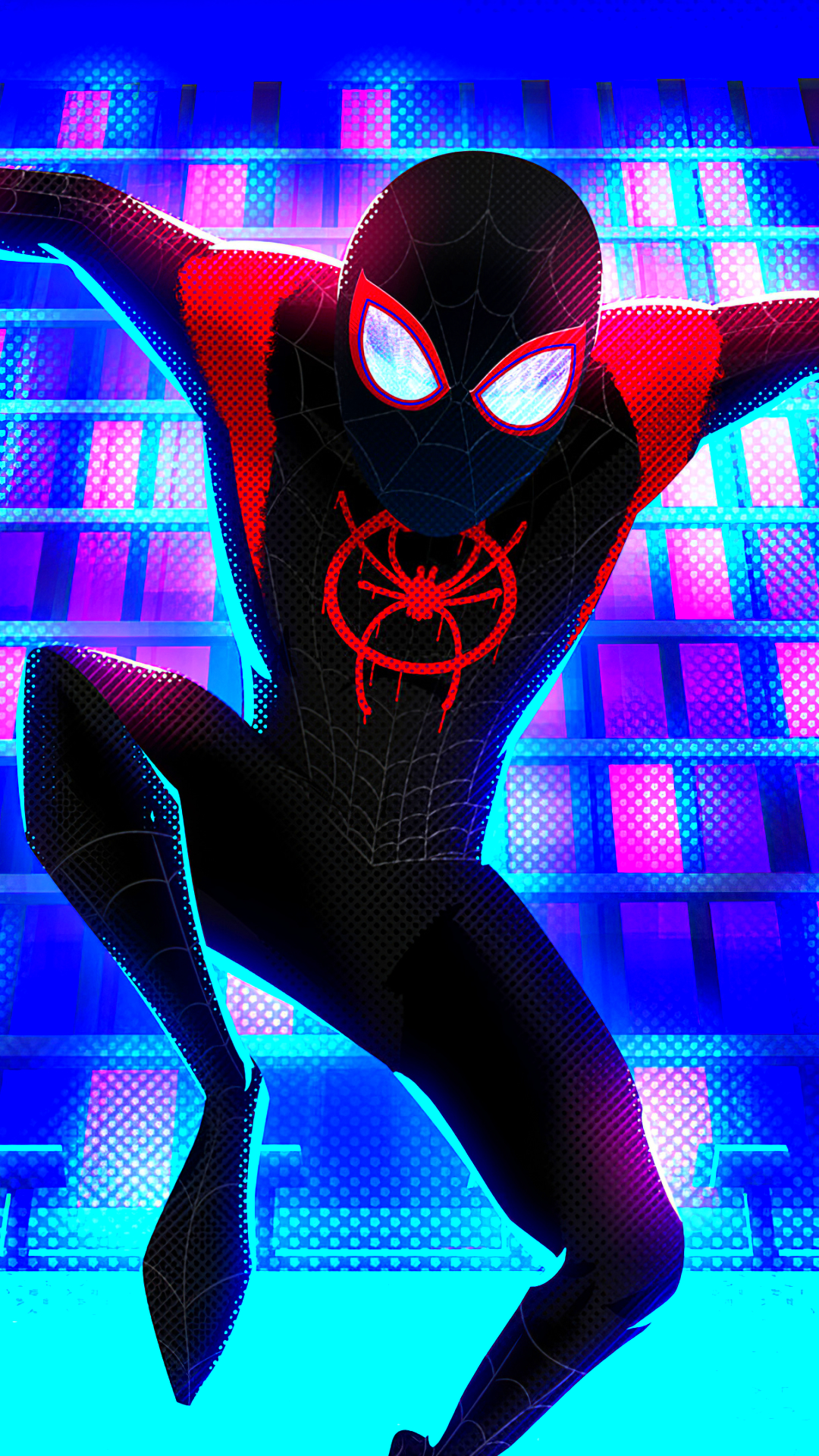 Baixar papel de parede para celular de Homem Aranha, Filme, Miles Morales, Homem Aranha: No Aranhaverso gratuito.