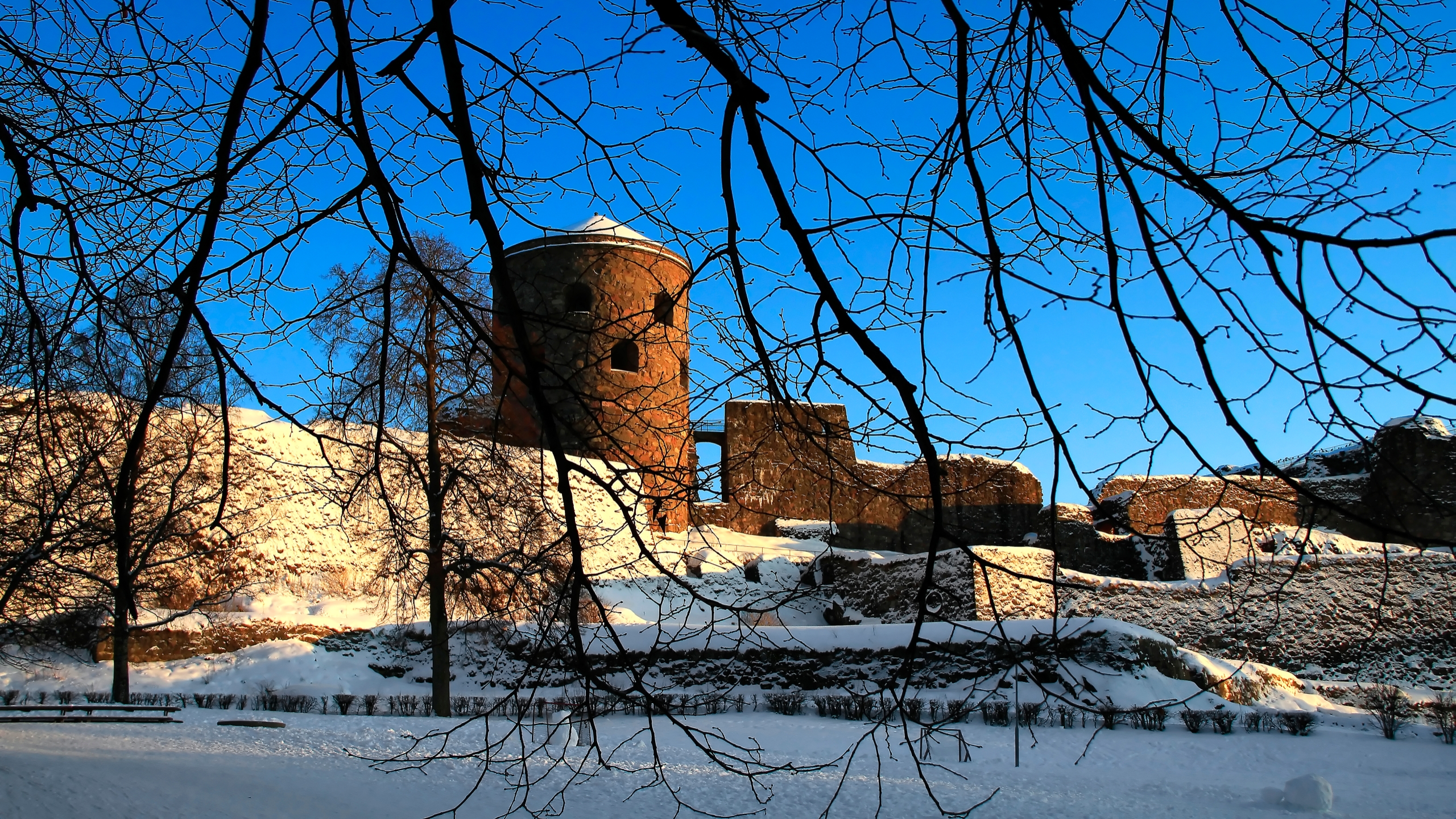 Download mobile wallpaper Bohus Fortress, Man Made, Castles for free.