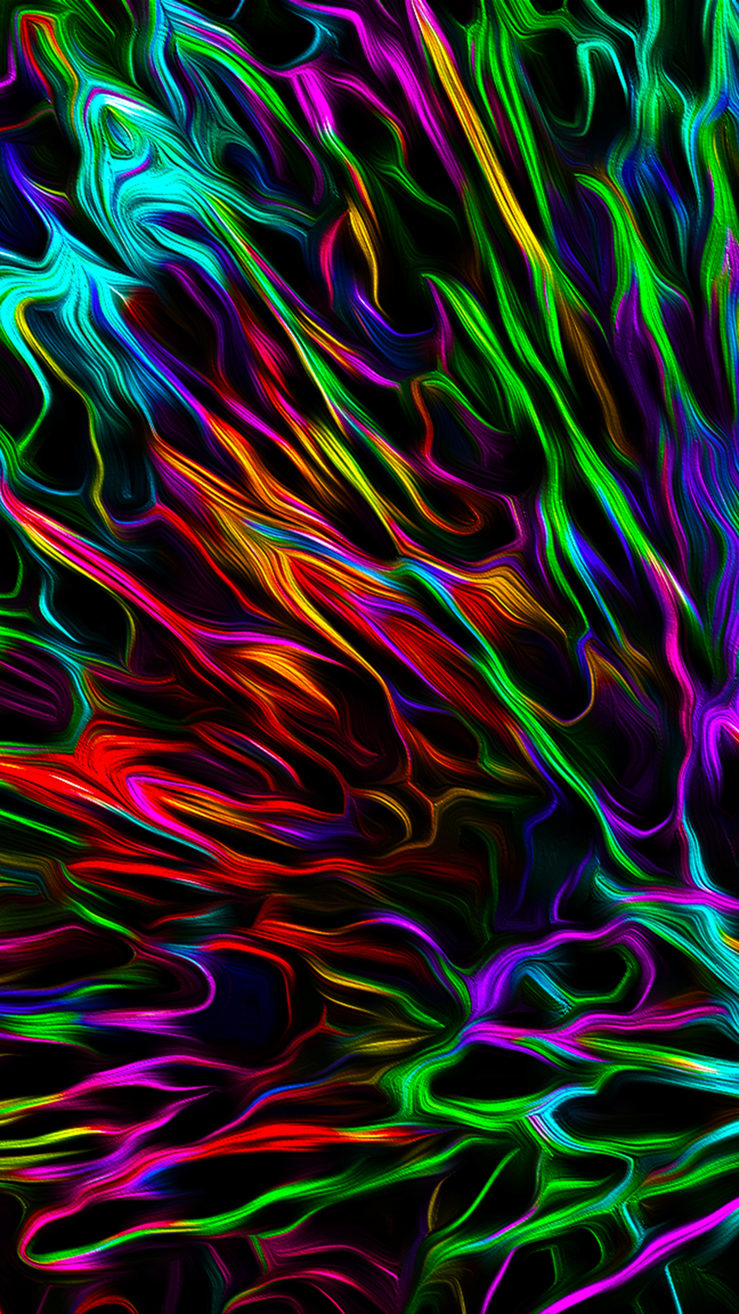 Descarga gratuita de fondo de pantalla para móvil de Colores, Vistoso, Abstracto, Fractales.