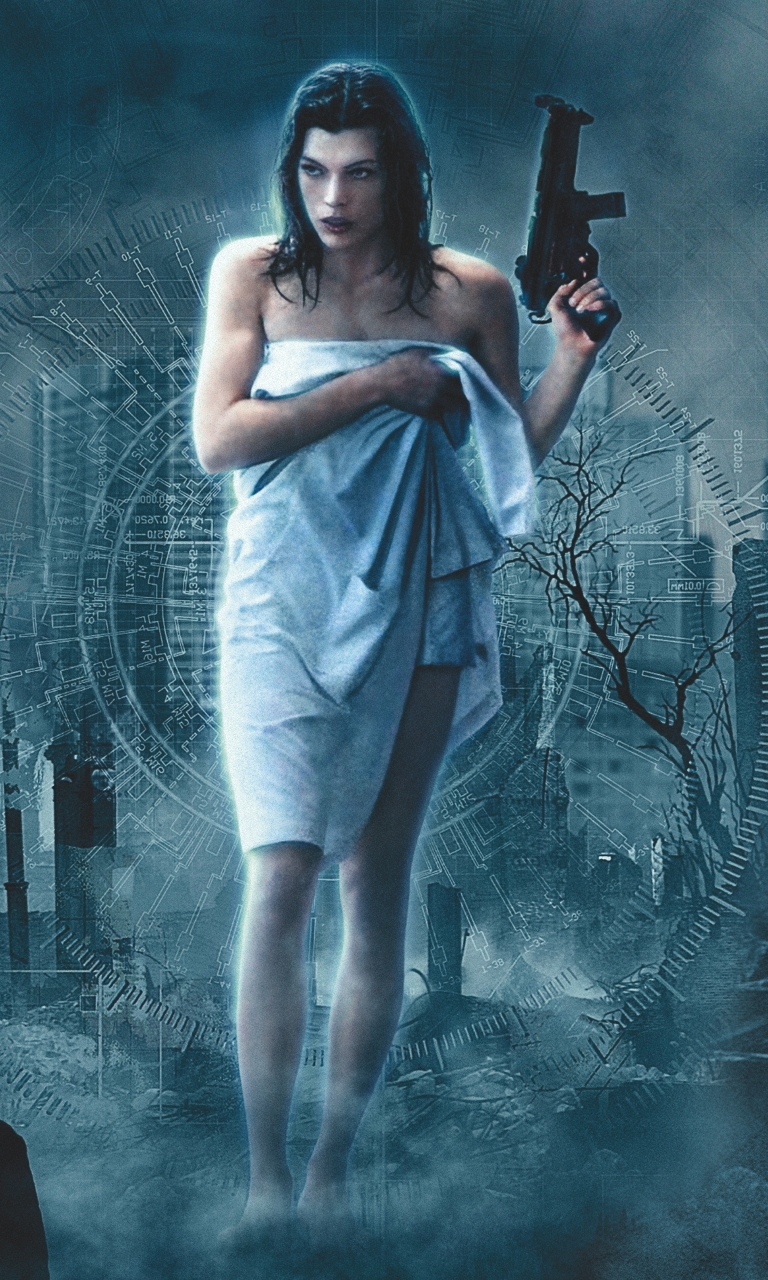 Handy-Wallpaper Resident Evil, Milla Jovovich, Filme, Resident Evil: Apocalypse kostenlos herunterladen.