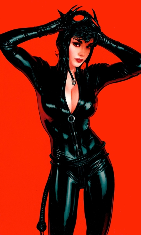 Handy-Wallpaper Catwoman, Comics kostenlos herunterladen.