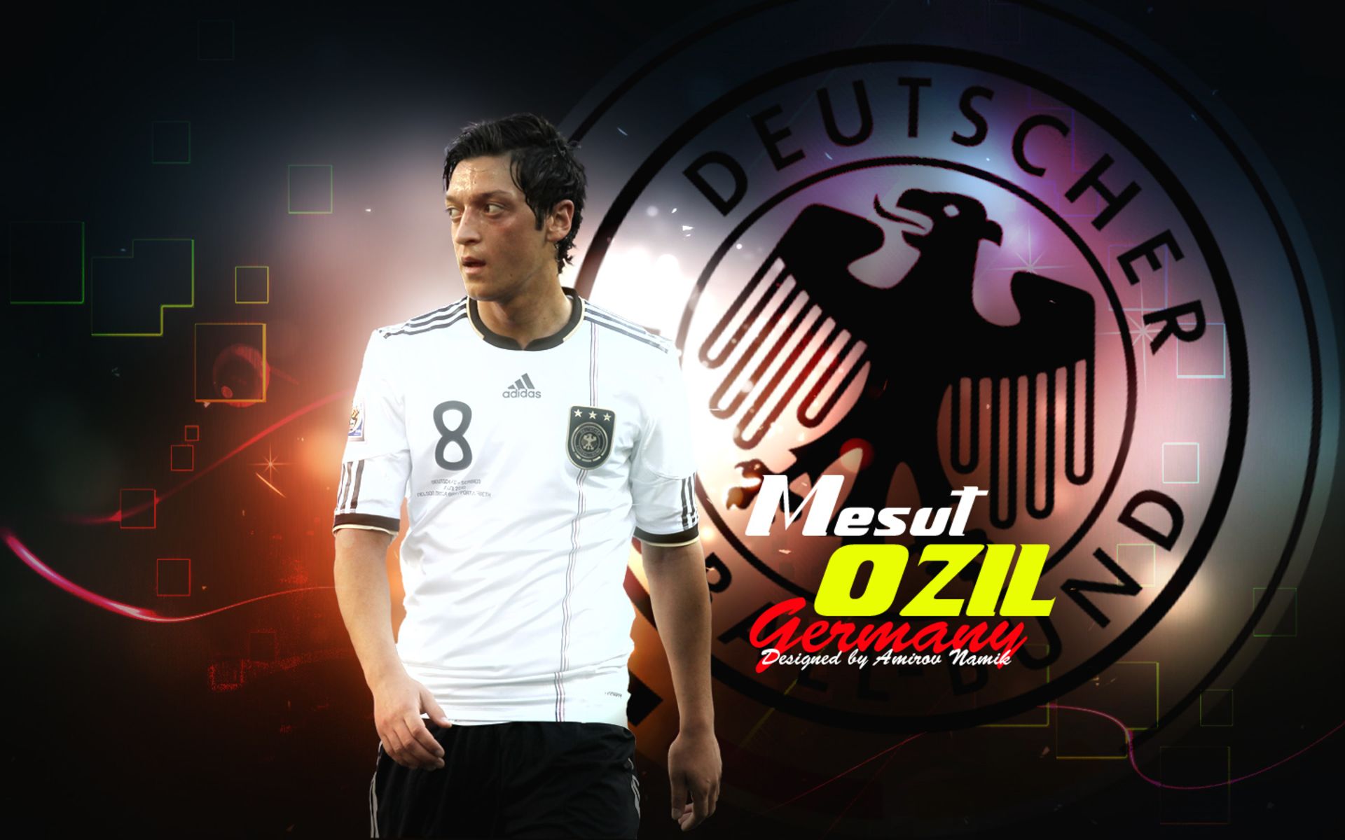 Handy-Wallpaper Sport, Fußball, Mesut Özil, Deutsche Fußballnationalmannschaft kostenlos herunterladen.