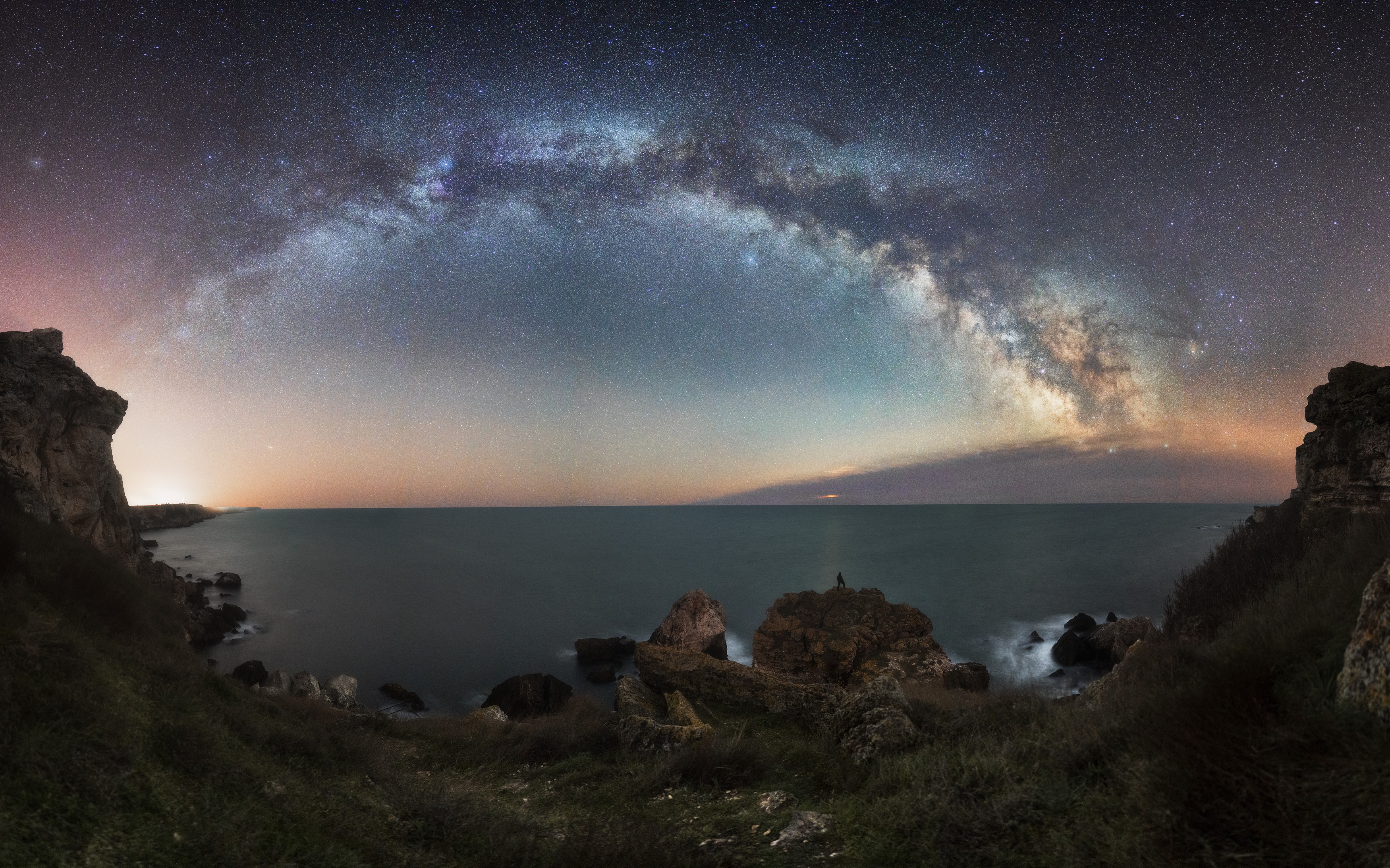 Descarga gratis la imagen Noche, Cielo Estrellado, Vía Láctea, Tierra/naturaleza en el escritorio de tu PC