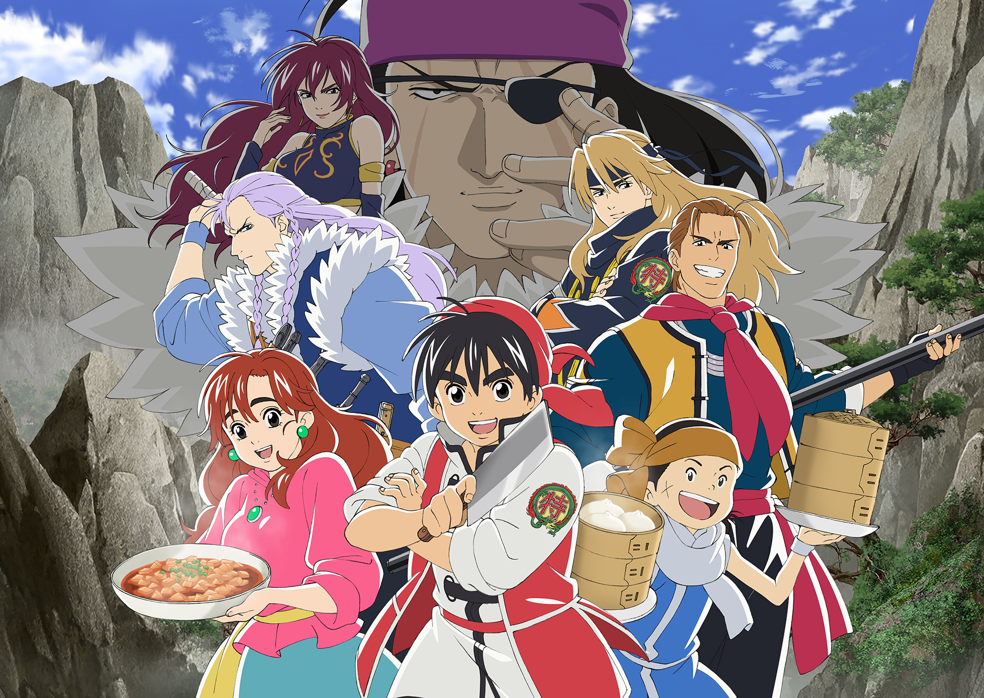 Free download wallpaper Anime, Shin Chuuka Ichiban! on your PC desktop